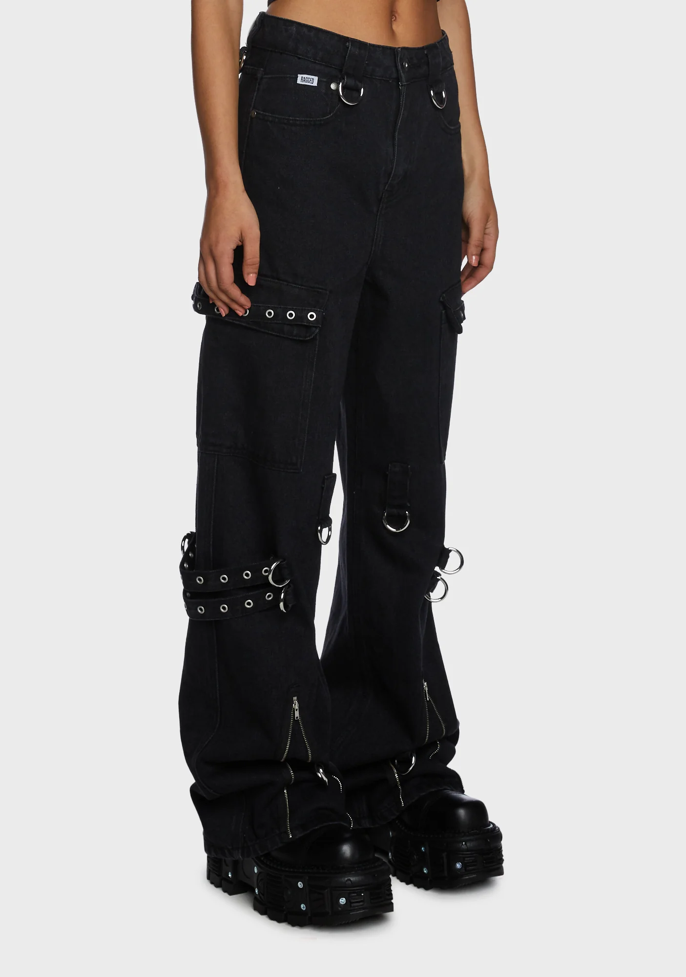 Bondage Hardware Jeans - Image 3