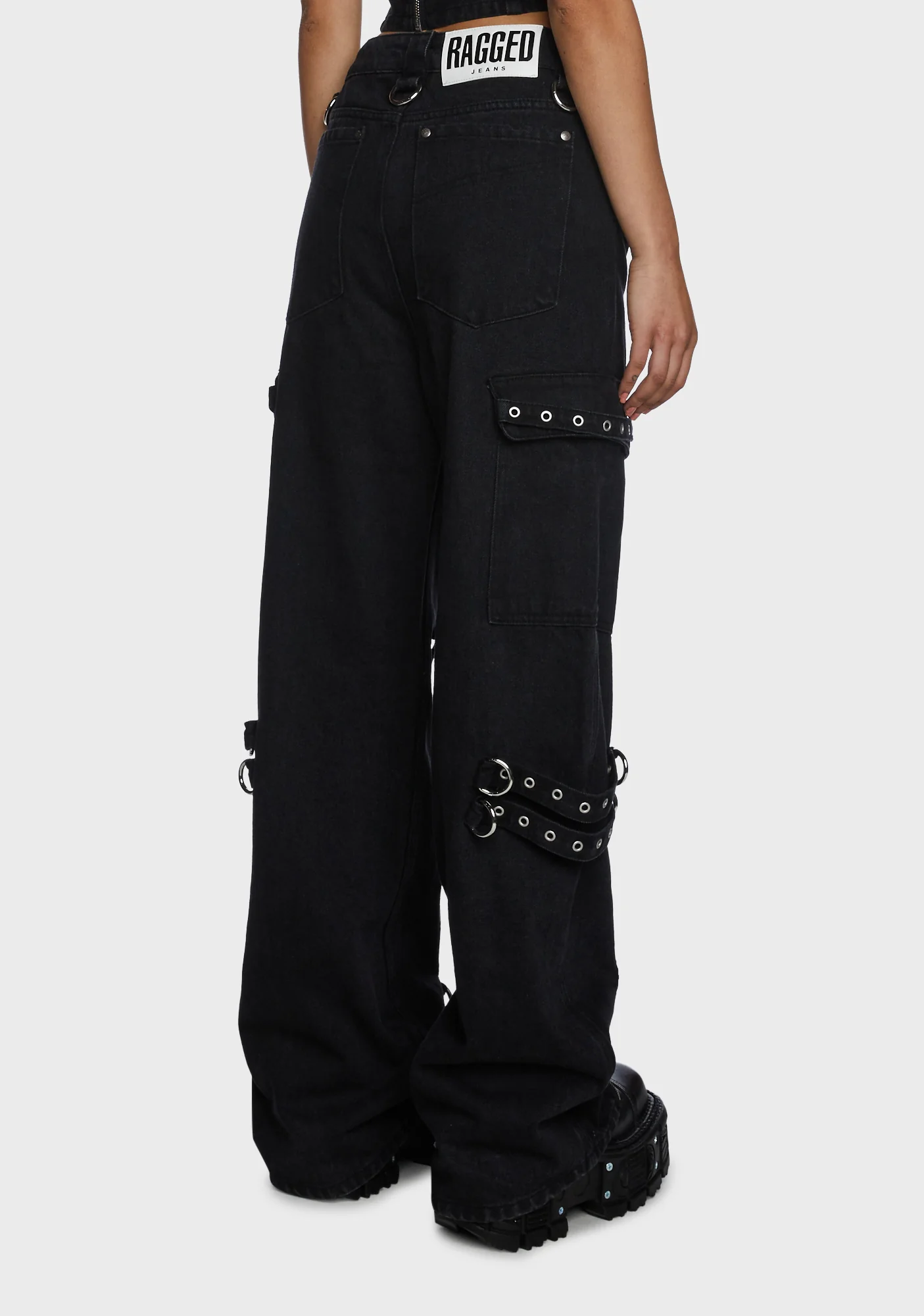 Bondage Hardware Jeans - Image 4