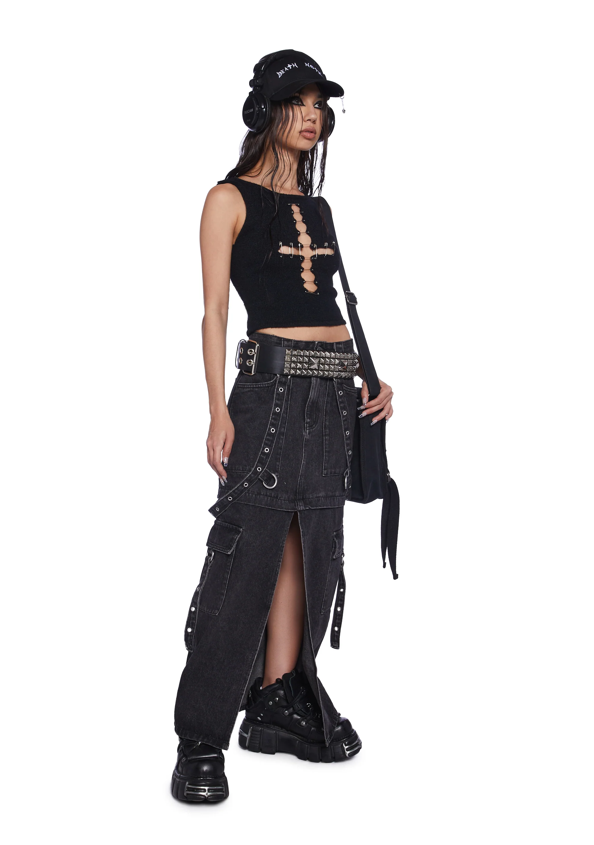 Bondage Midi Skirt - Image 2