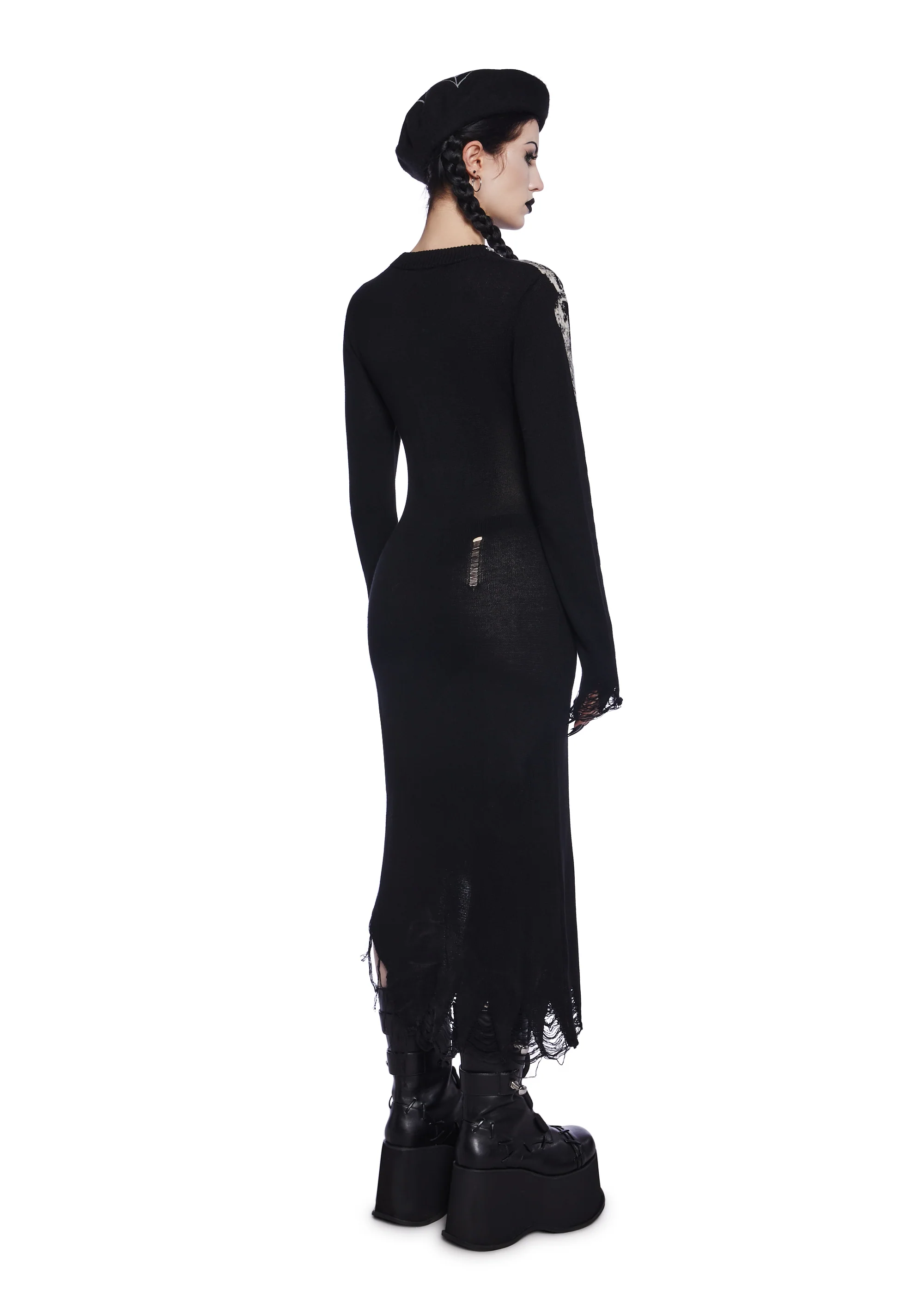 Bone Collector Knit Midi Dress - Image 4