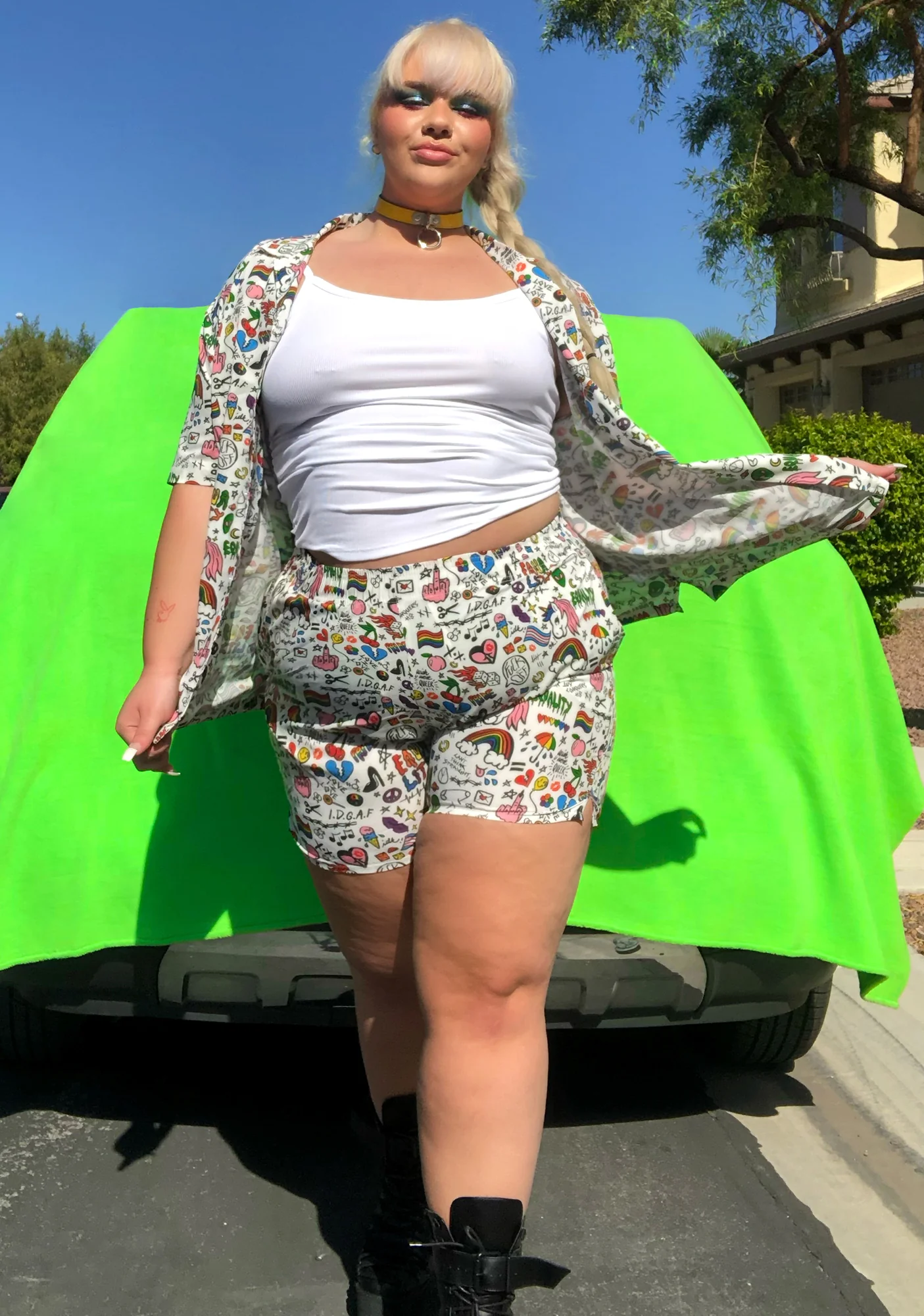 Boo Always Show Ur Pride Lounge Shorts - Image 3