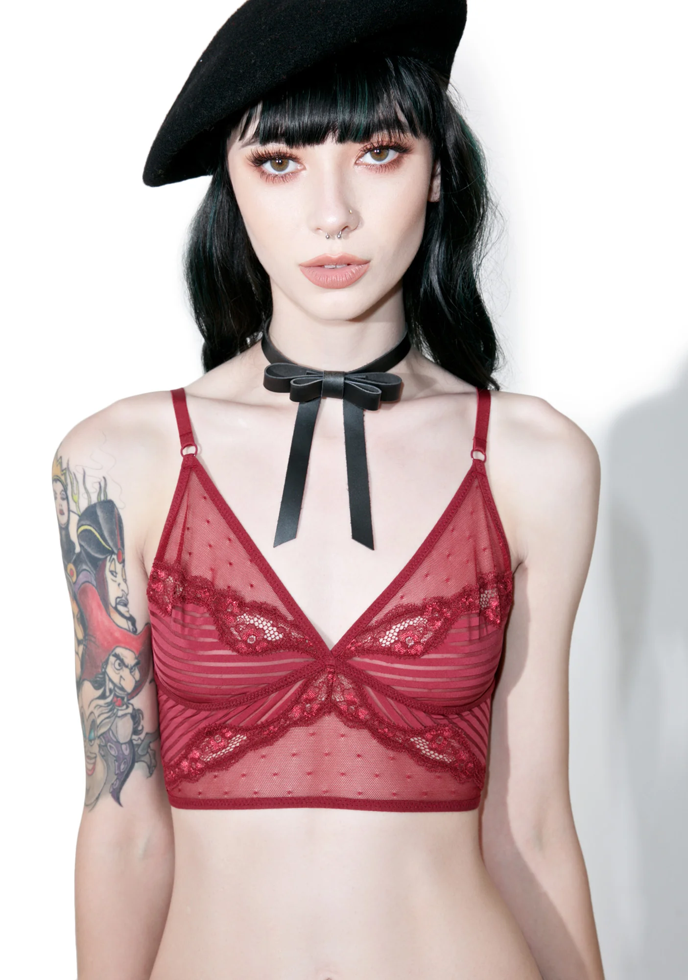 Bordeaux Desires Bralette - Image 4