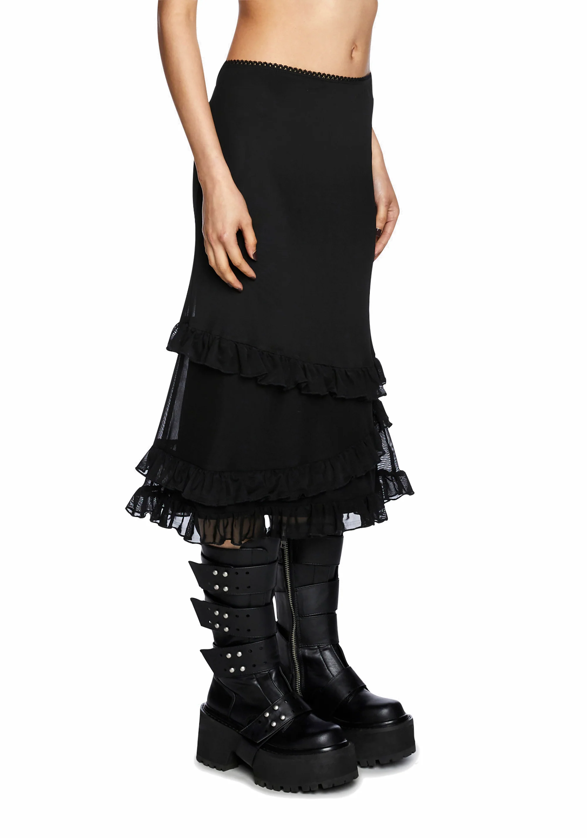 Boredom Addict Midi Skirt - Image 4