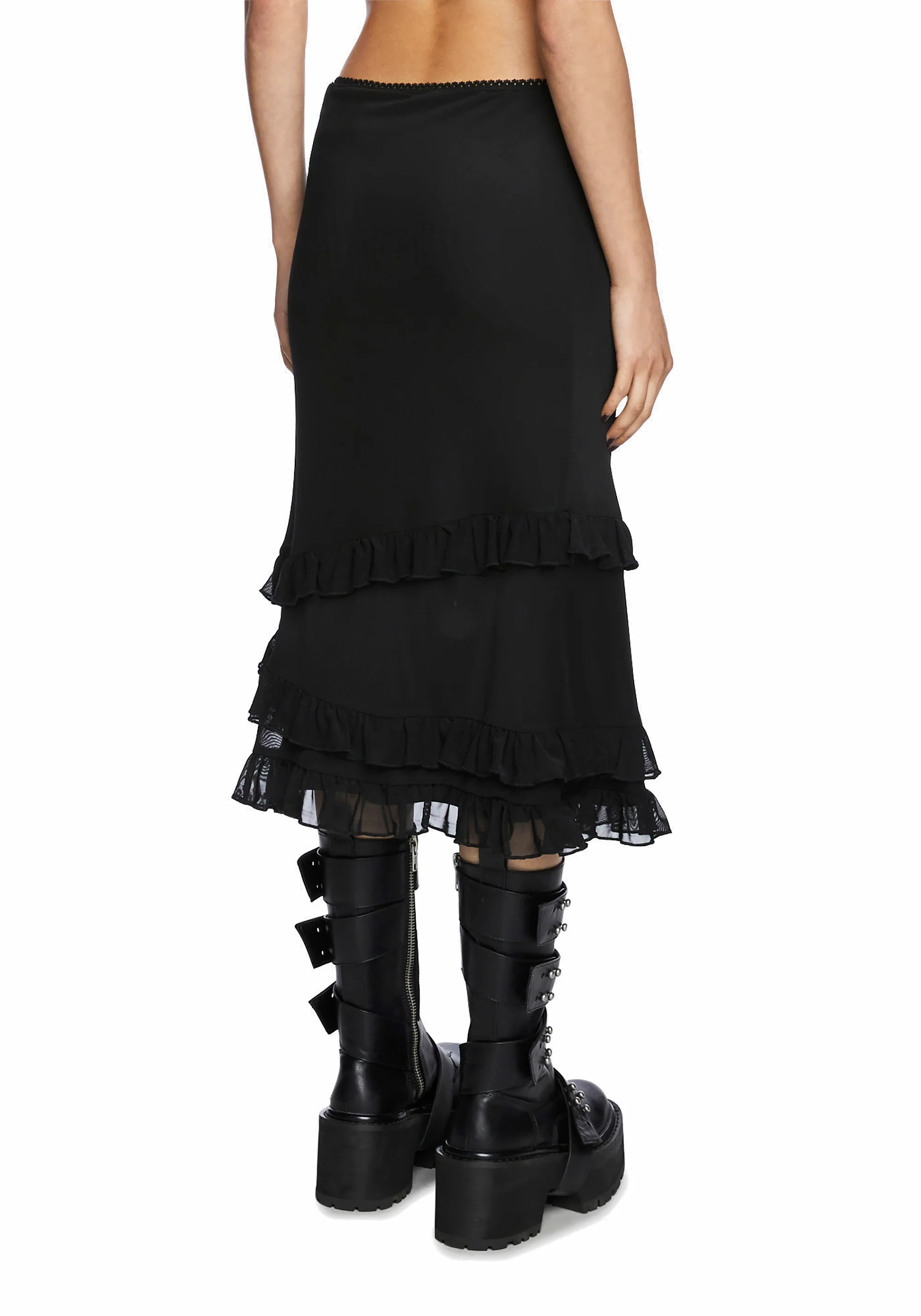 Boredom Addict Midi Skirt - Image 5