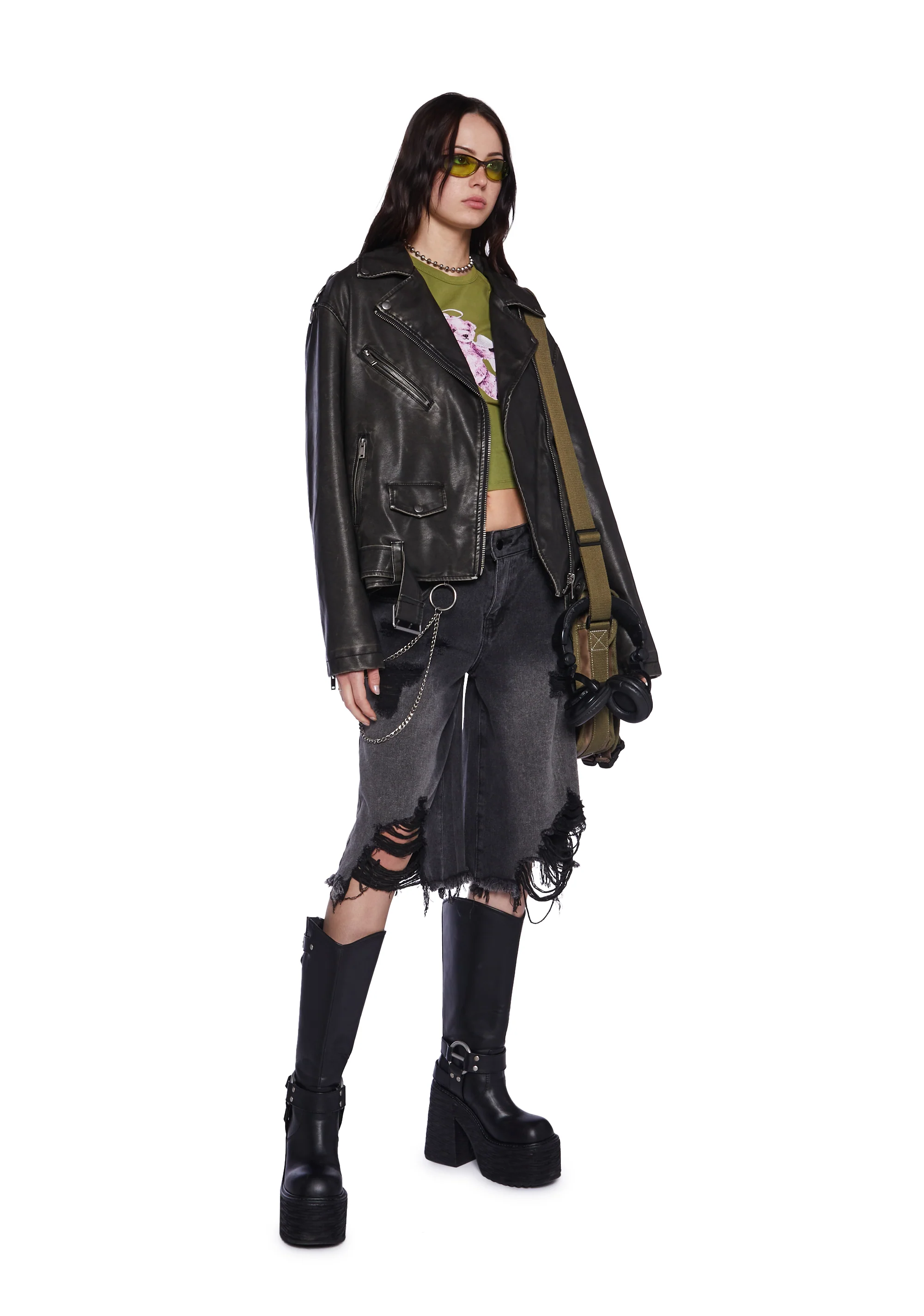 Born To Ride Moto Jacket - Image 2
