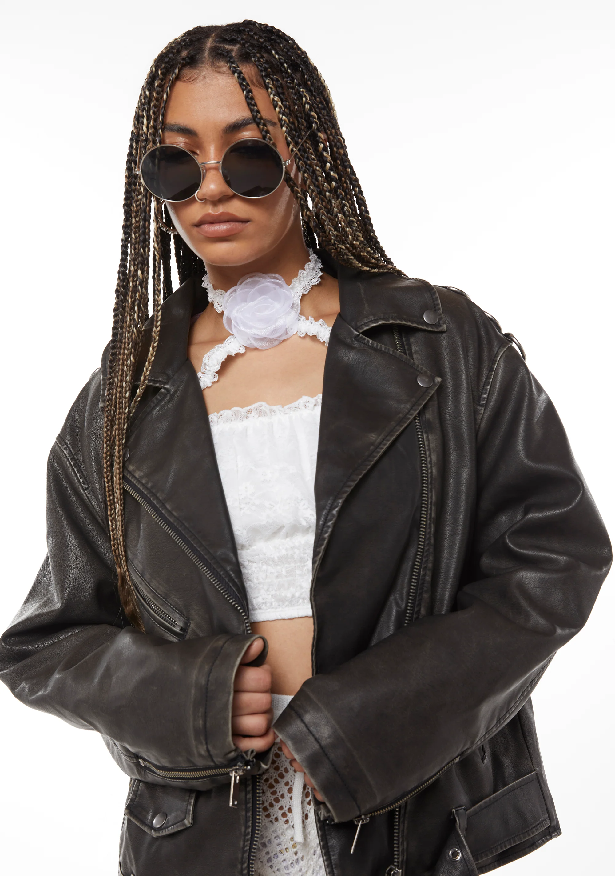 Born To Ride Moto Jacket - Image 4