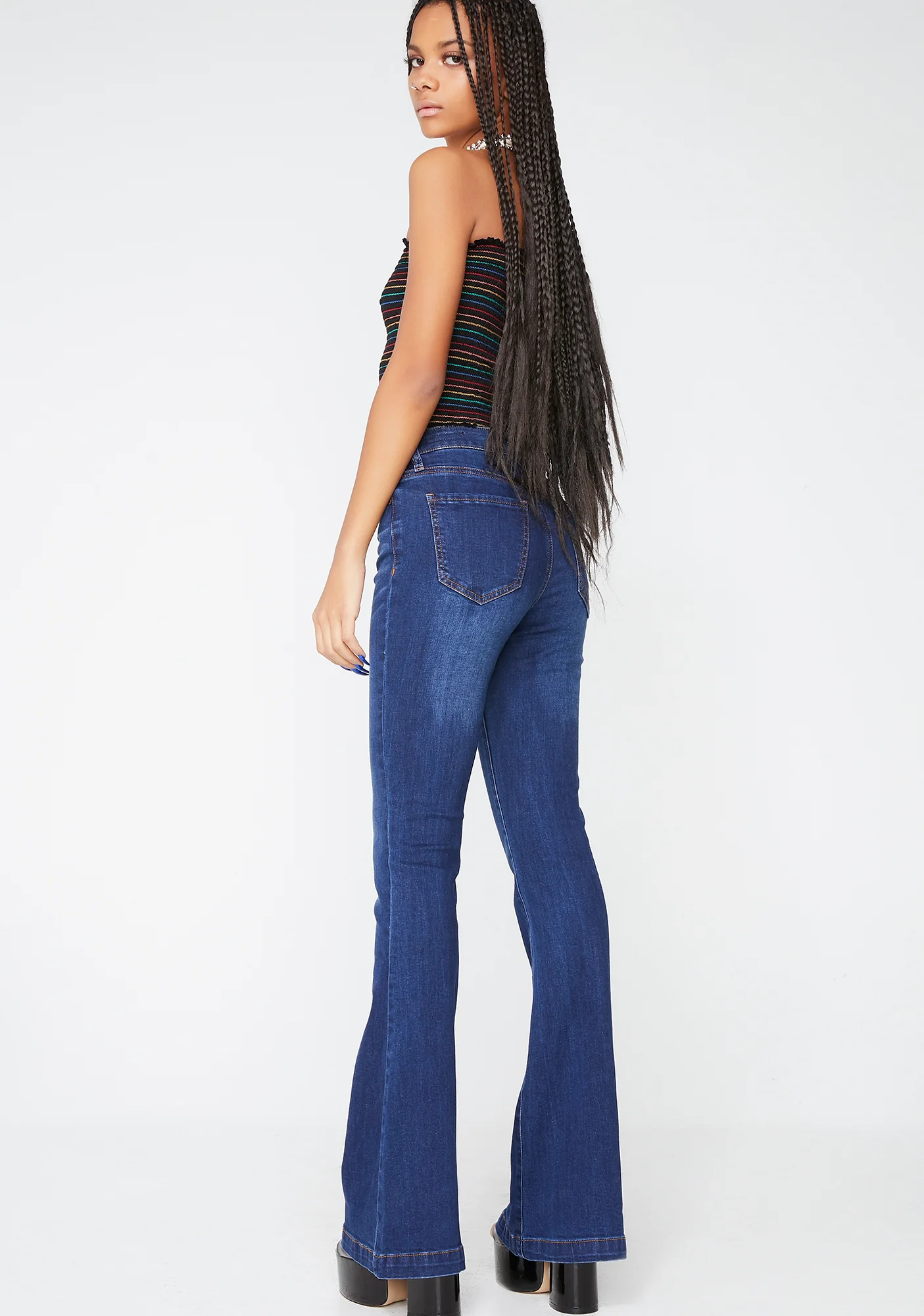 Boss Appeal Denim Flares - Image 4