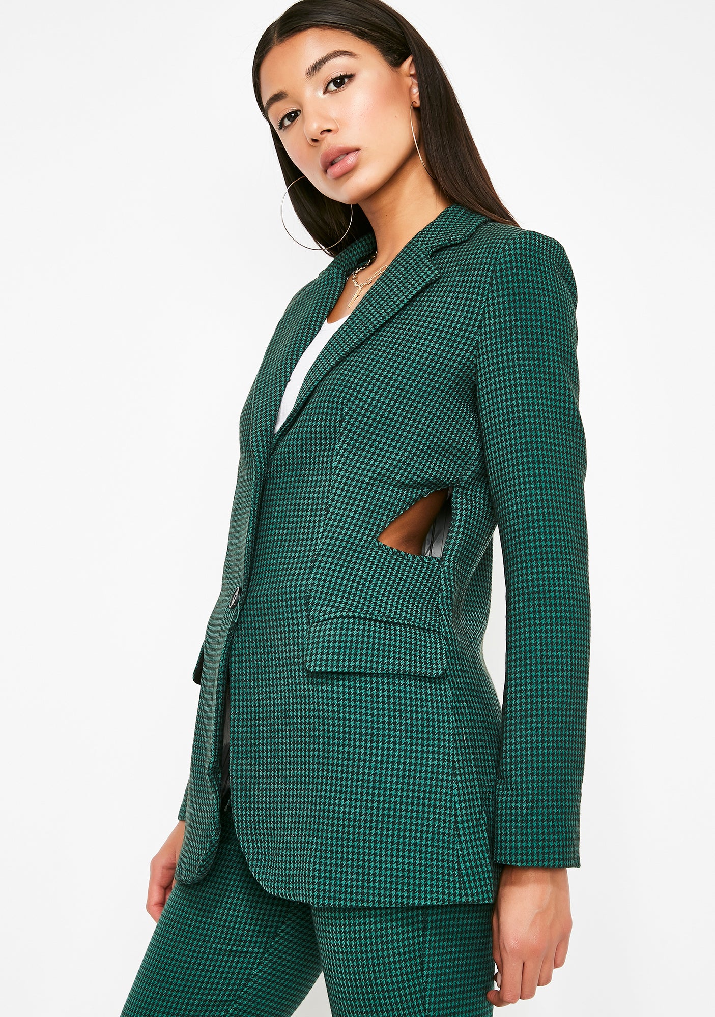 Boss Moves Houndstooth Blazer - Image 2