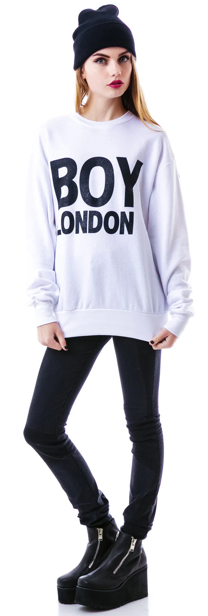 BOY London Pullover Sweater - Black - Image 2