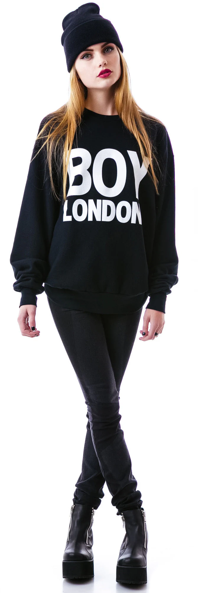 BOY London Pullover Sweater - Black - Image 7