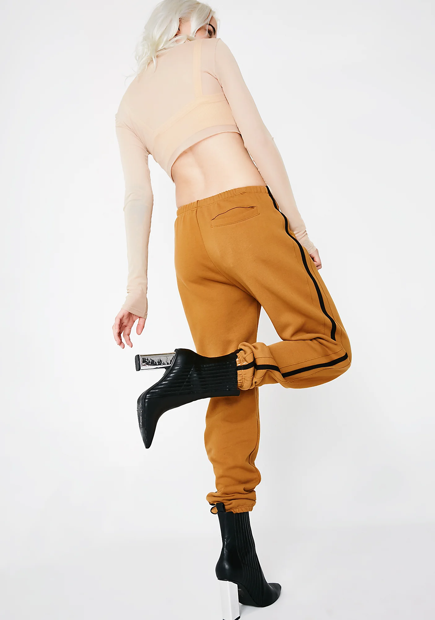 Boyfriend Track Sweatpants - Image 4