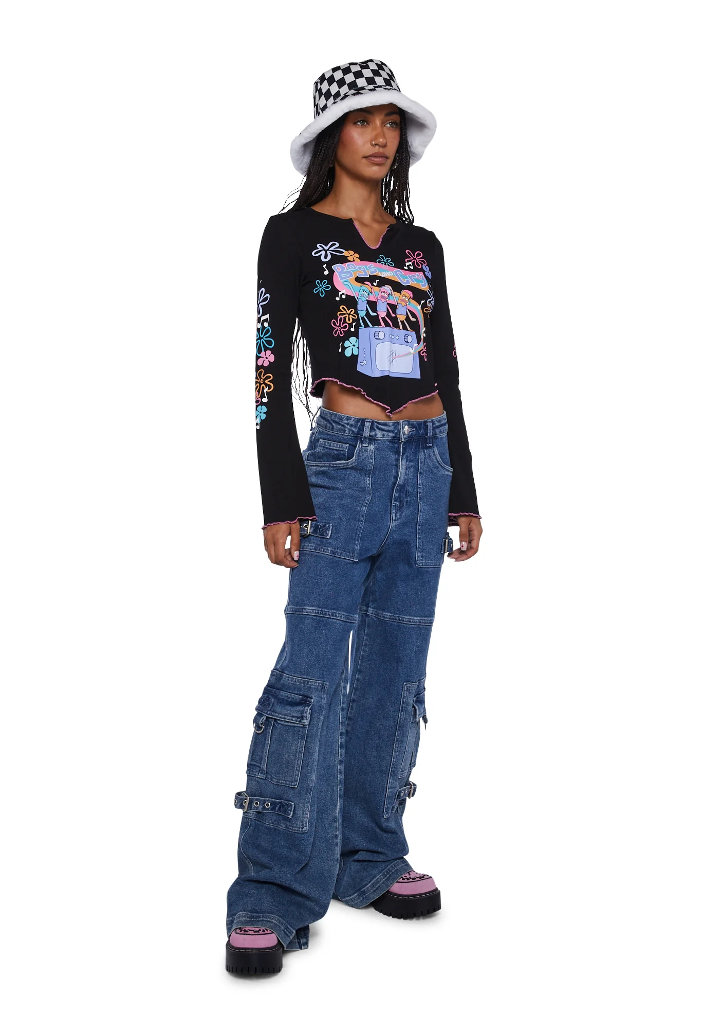 Boys Who Cry Long Sleeve Top - Image 2