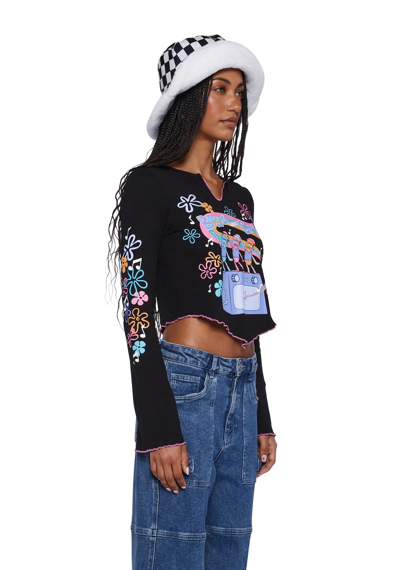 Boys Who Cry Long Sleeve Top - Image 3