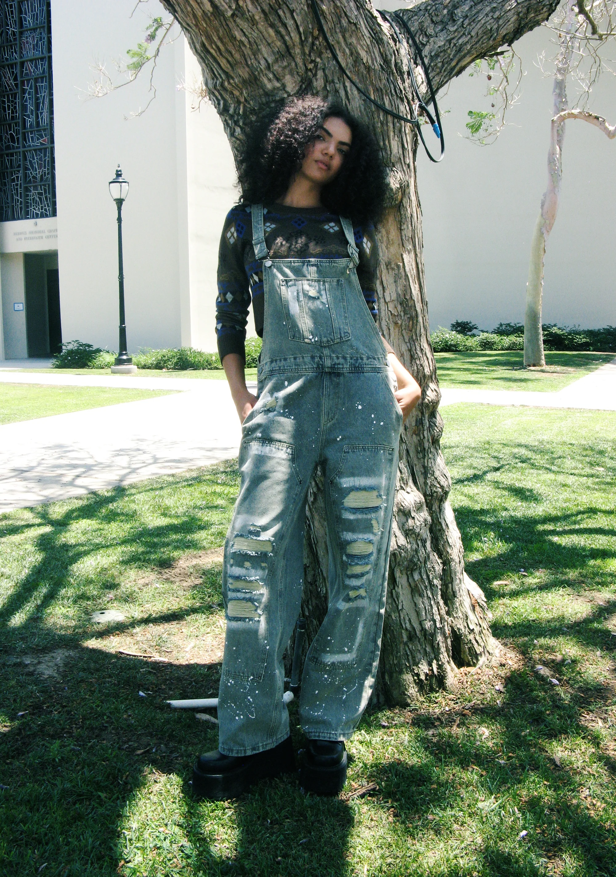 Break It Down Denim Overalls - Image 7