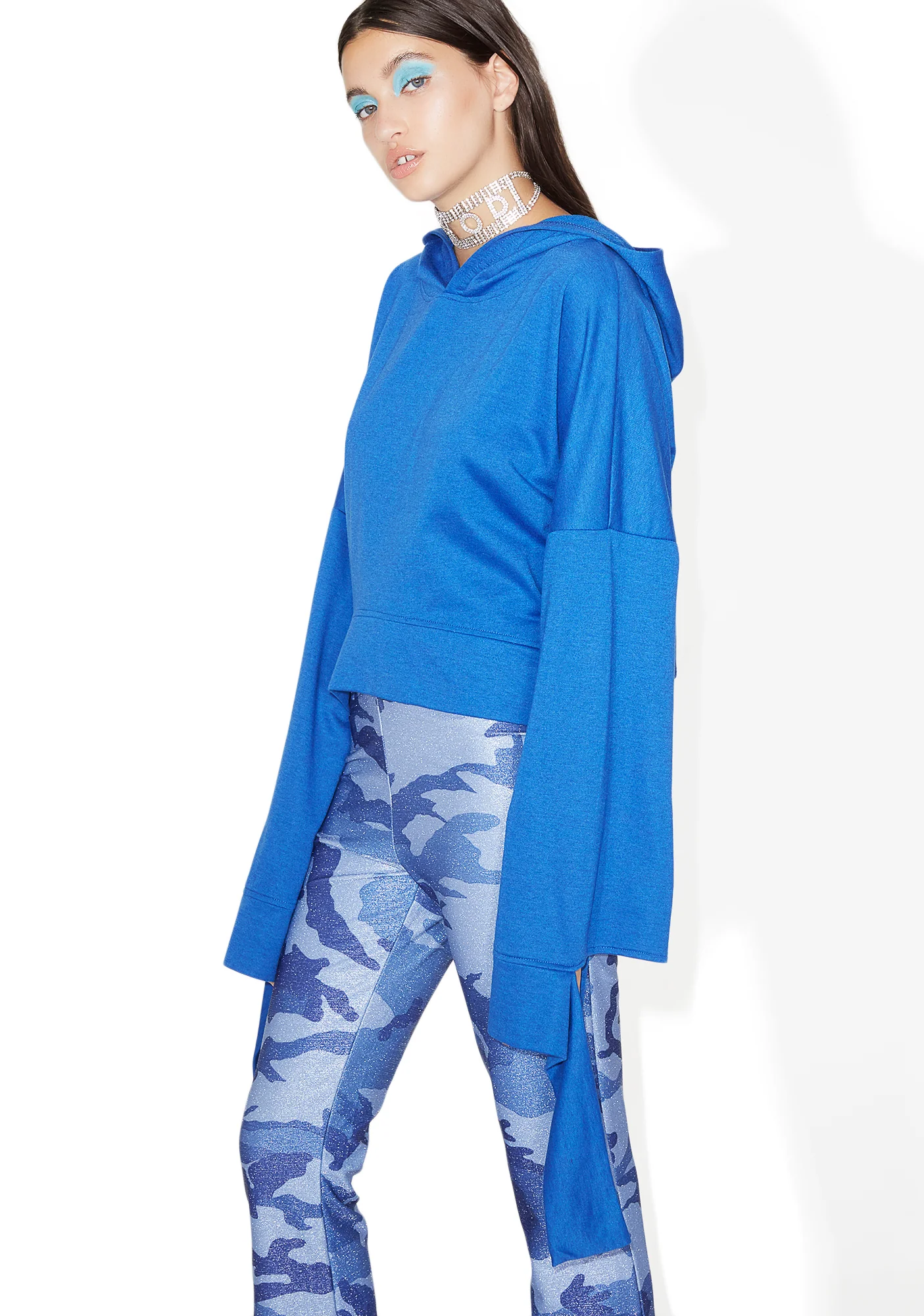 Break Out Cropped Hoodie - Image 3