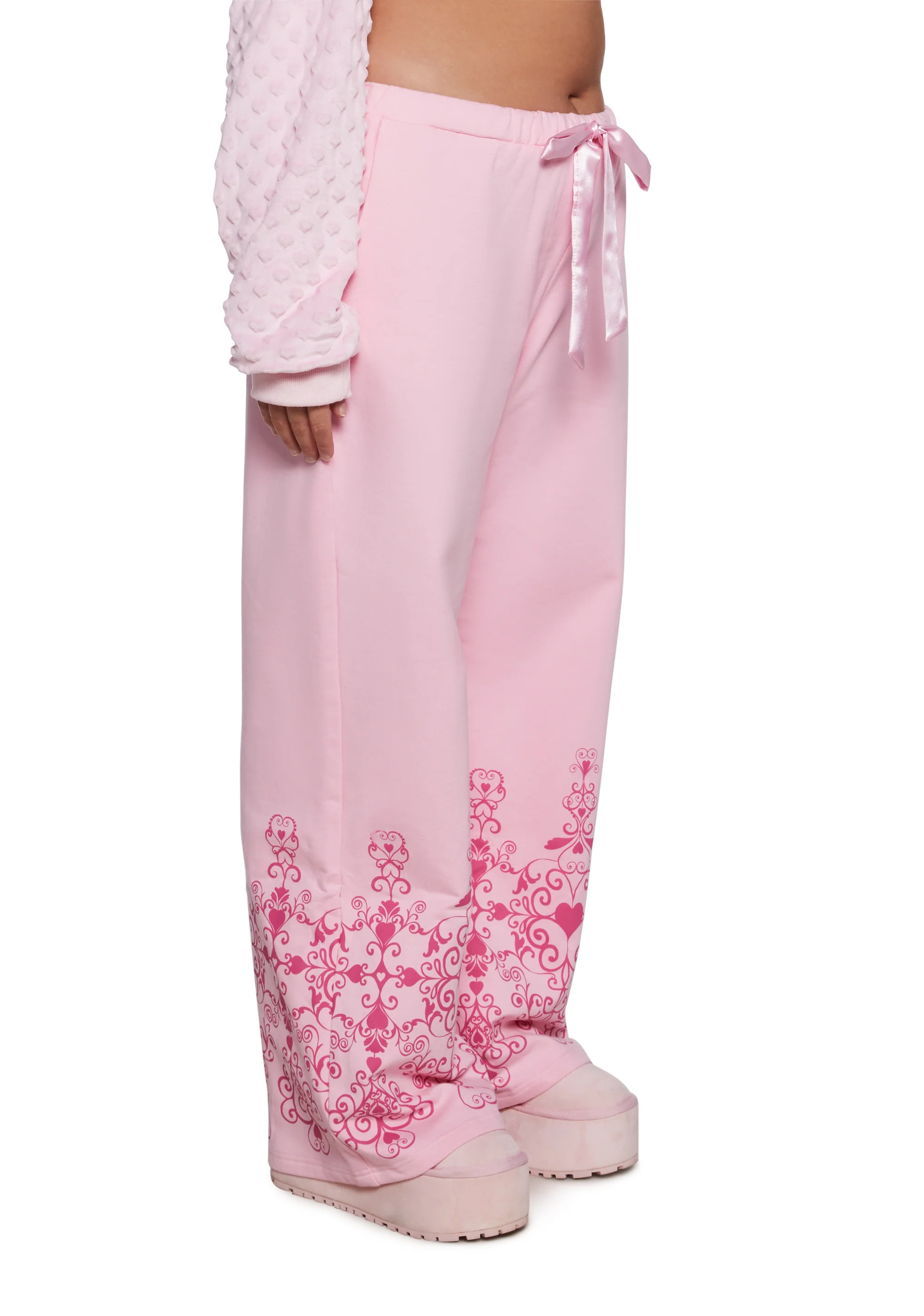 Breaking Your Heart Wide Leg Sweatpants - Image 8