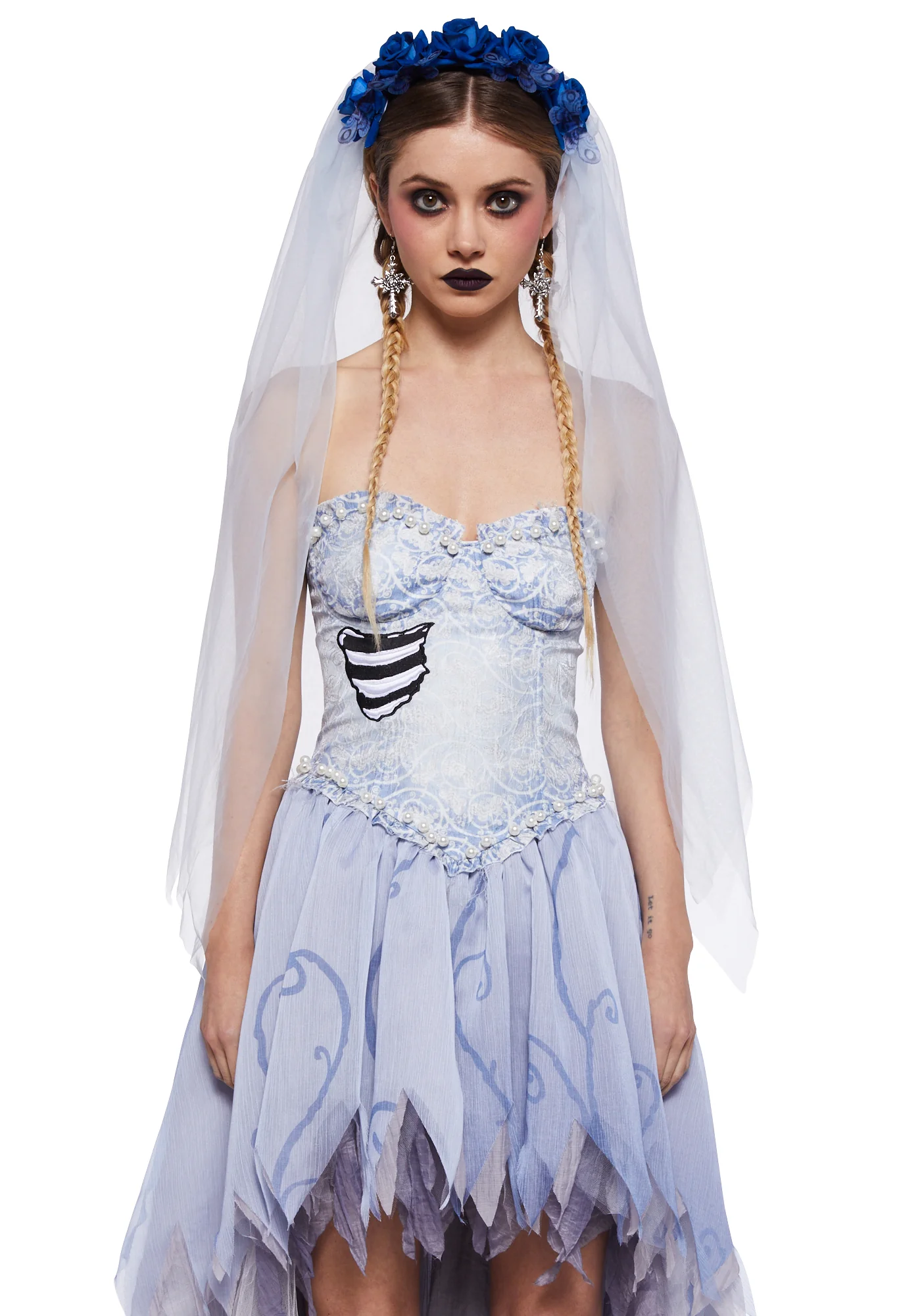 Bride Moonlit Glow Floral Veil