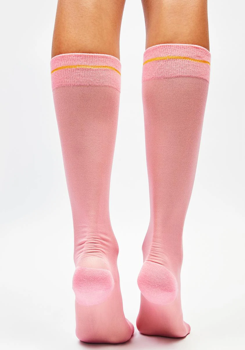 Bring Them Joy Butterfly Knee High Socks - Image 3