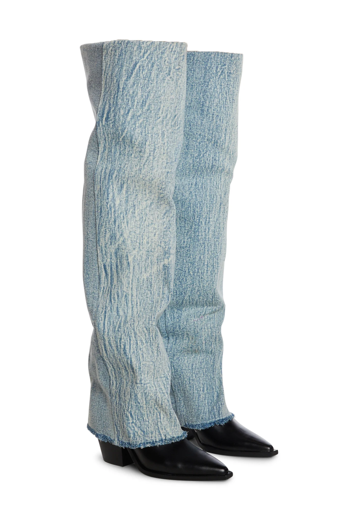 Brynlee Denim Western Boots - Image 2