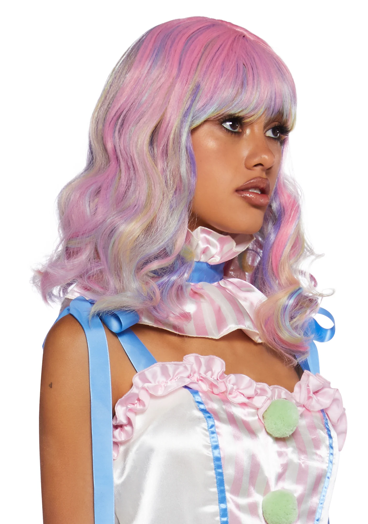 Bubblegum Bozo Bob Wig - Image 2
