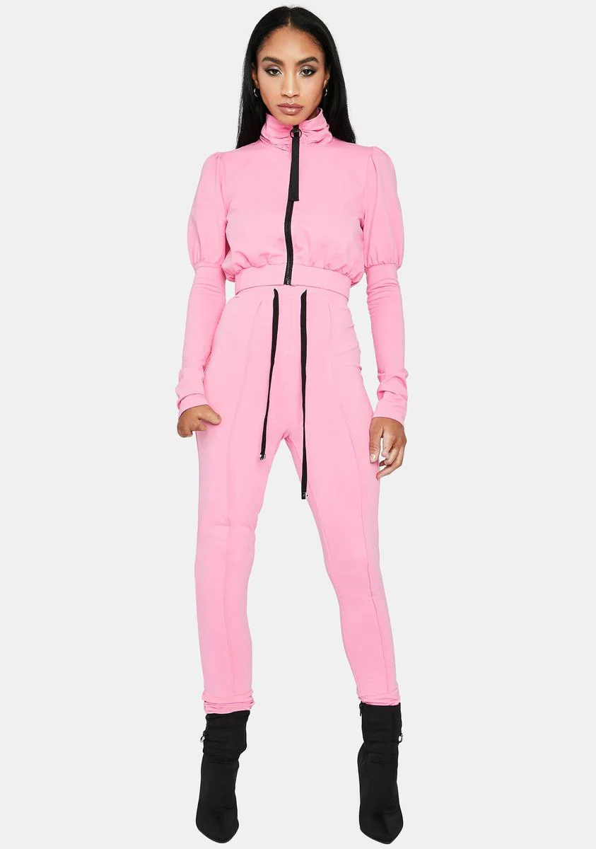 Bubblegum Trouble In Town Pants Set - Image 2