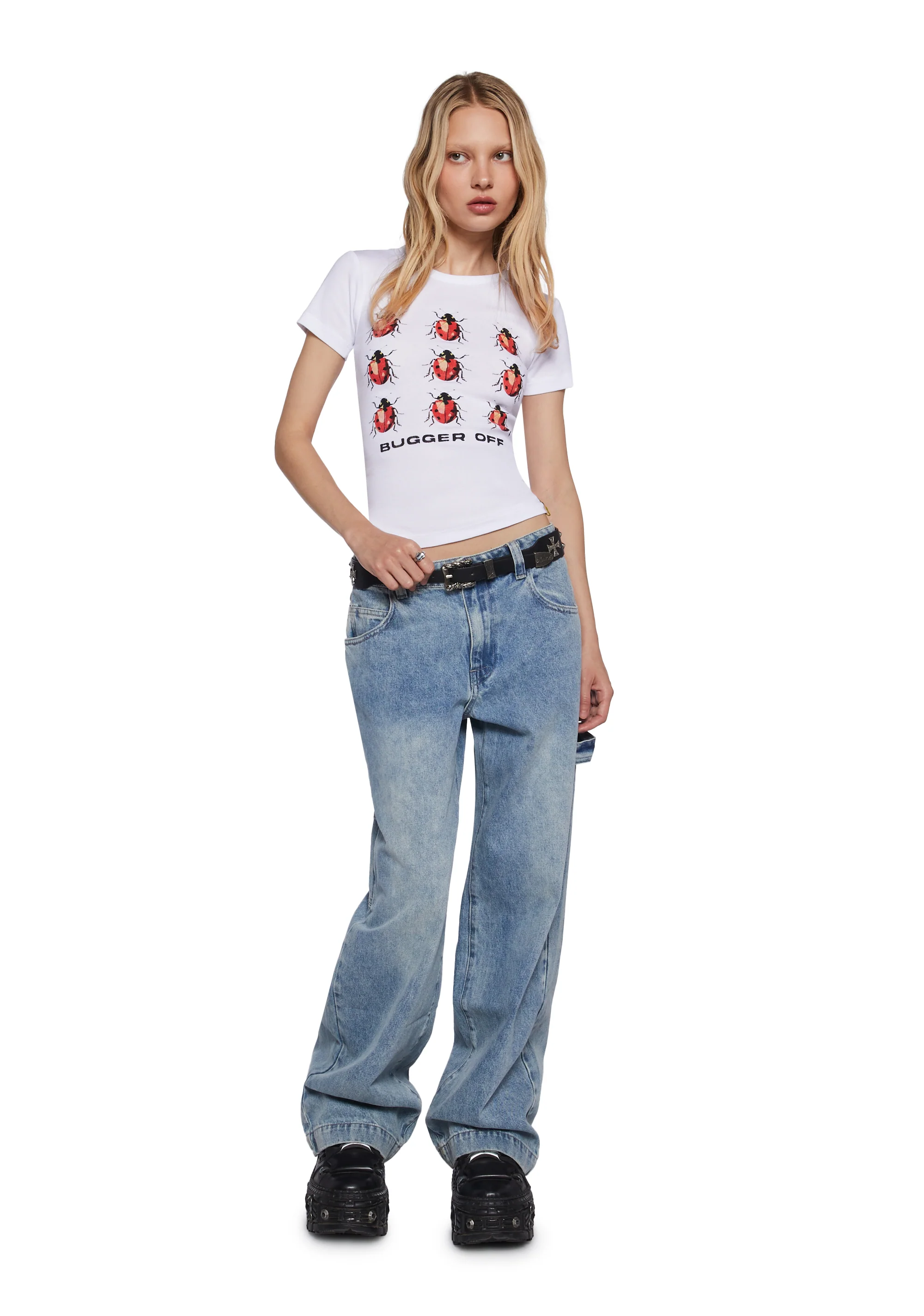 Bugger Off Baby Tee - Image 2