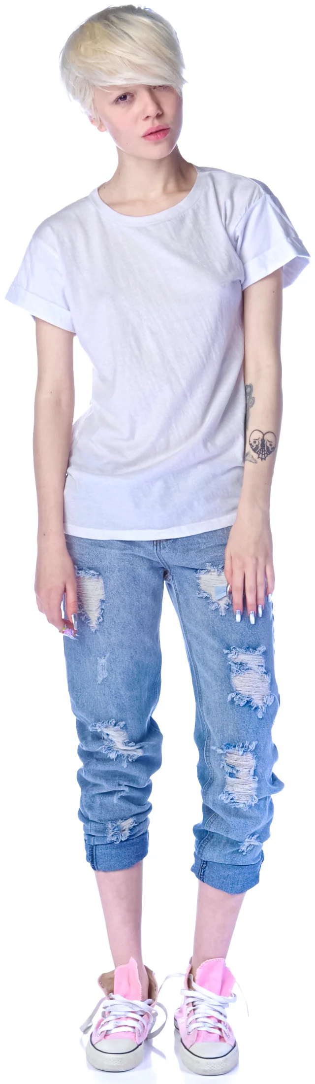 Bunny Baggy Crew Tee - Image 4