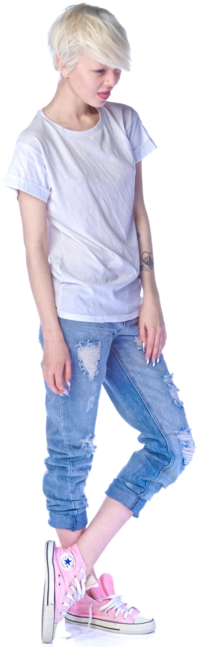 Bunny Baggy Crew Tee - Image 5