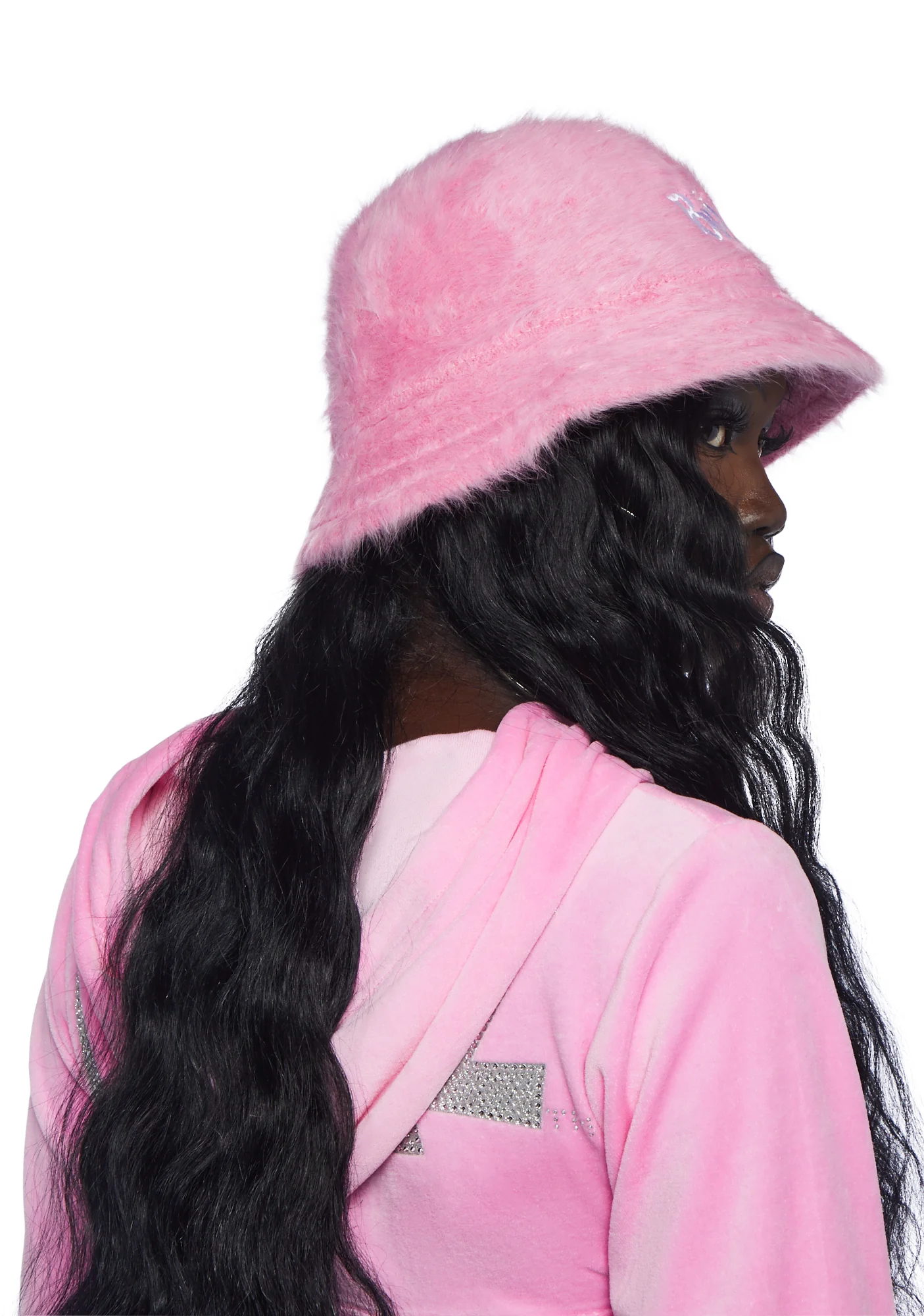 Bunny Boo Mohair Hat- Pink - Image 3