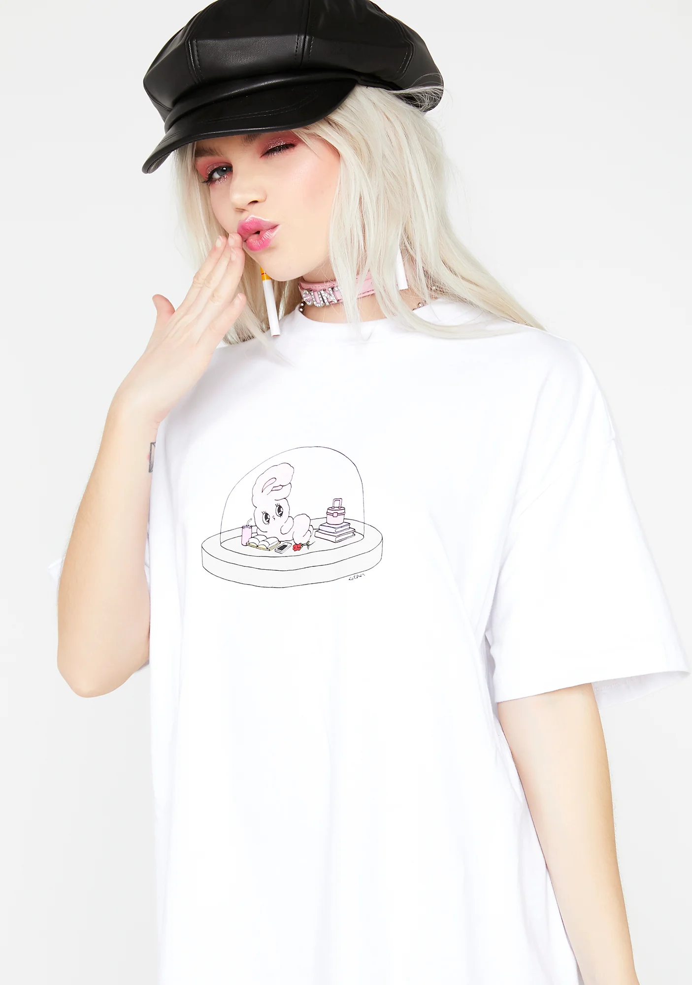 Bunny Globe T-Shirt - Image 3