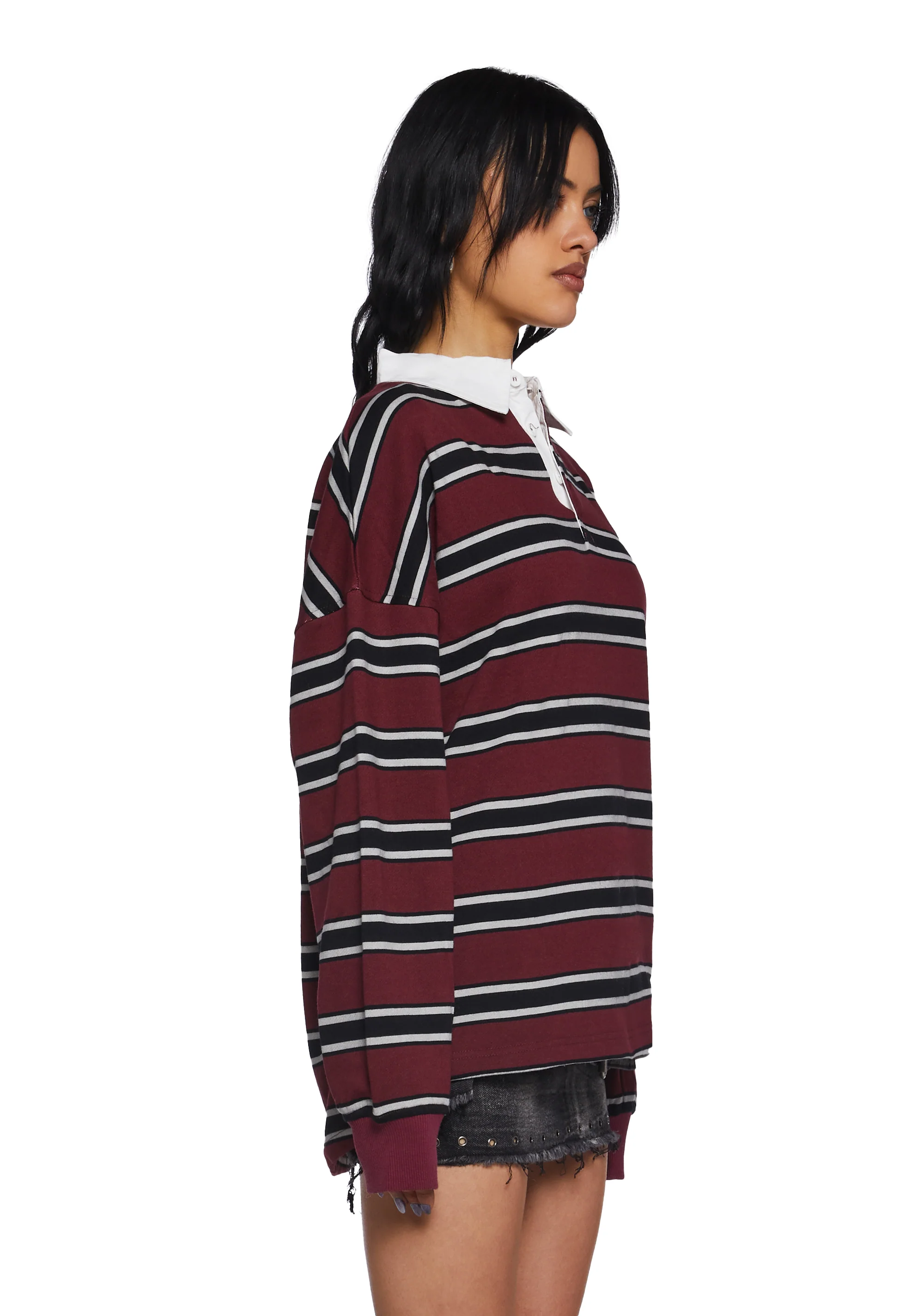 Spencer Striped Polo Shirt - Image 3