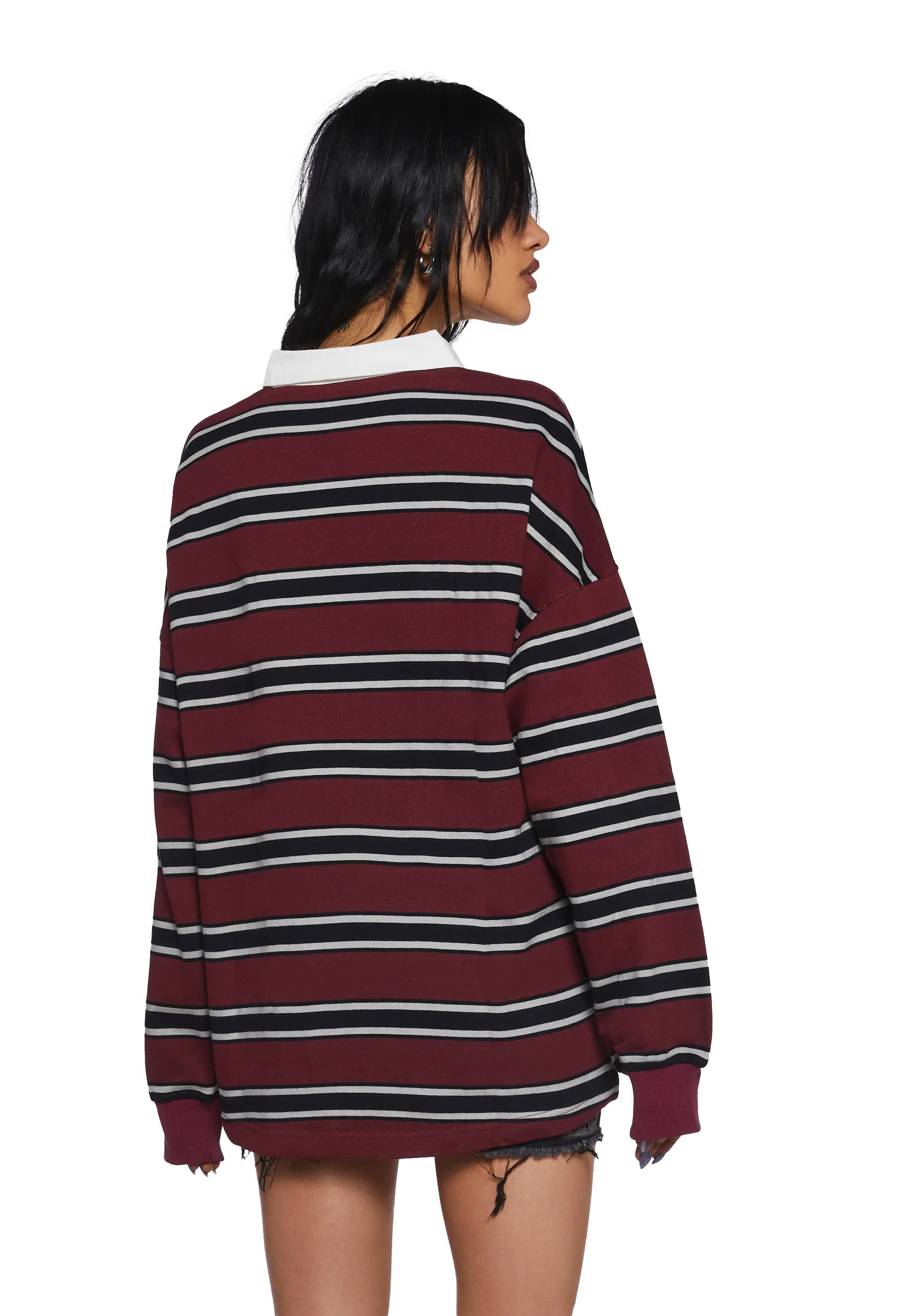 Spencer Striped Polo Shirt - Image 4