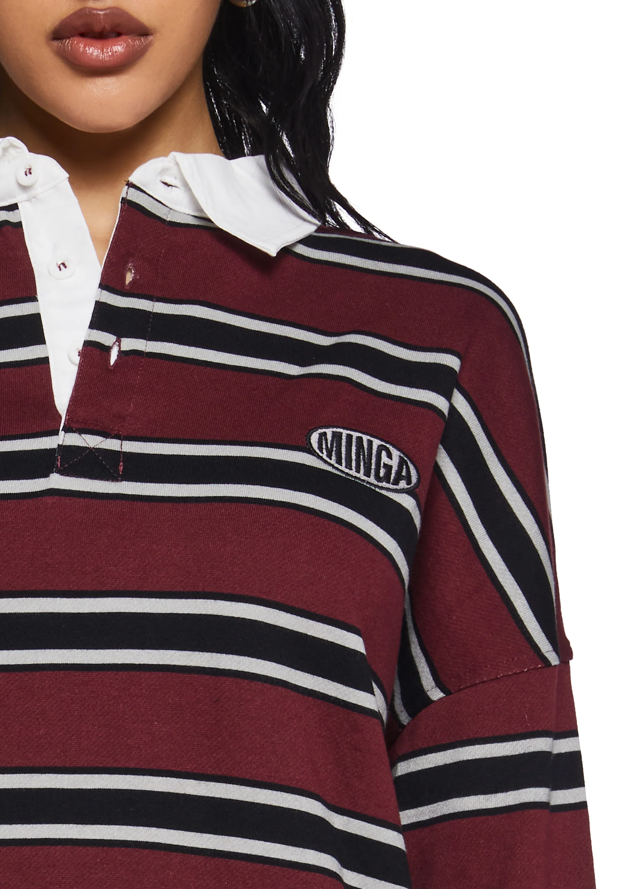 Spencer Striped Polo Shirt - Image 5