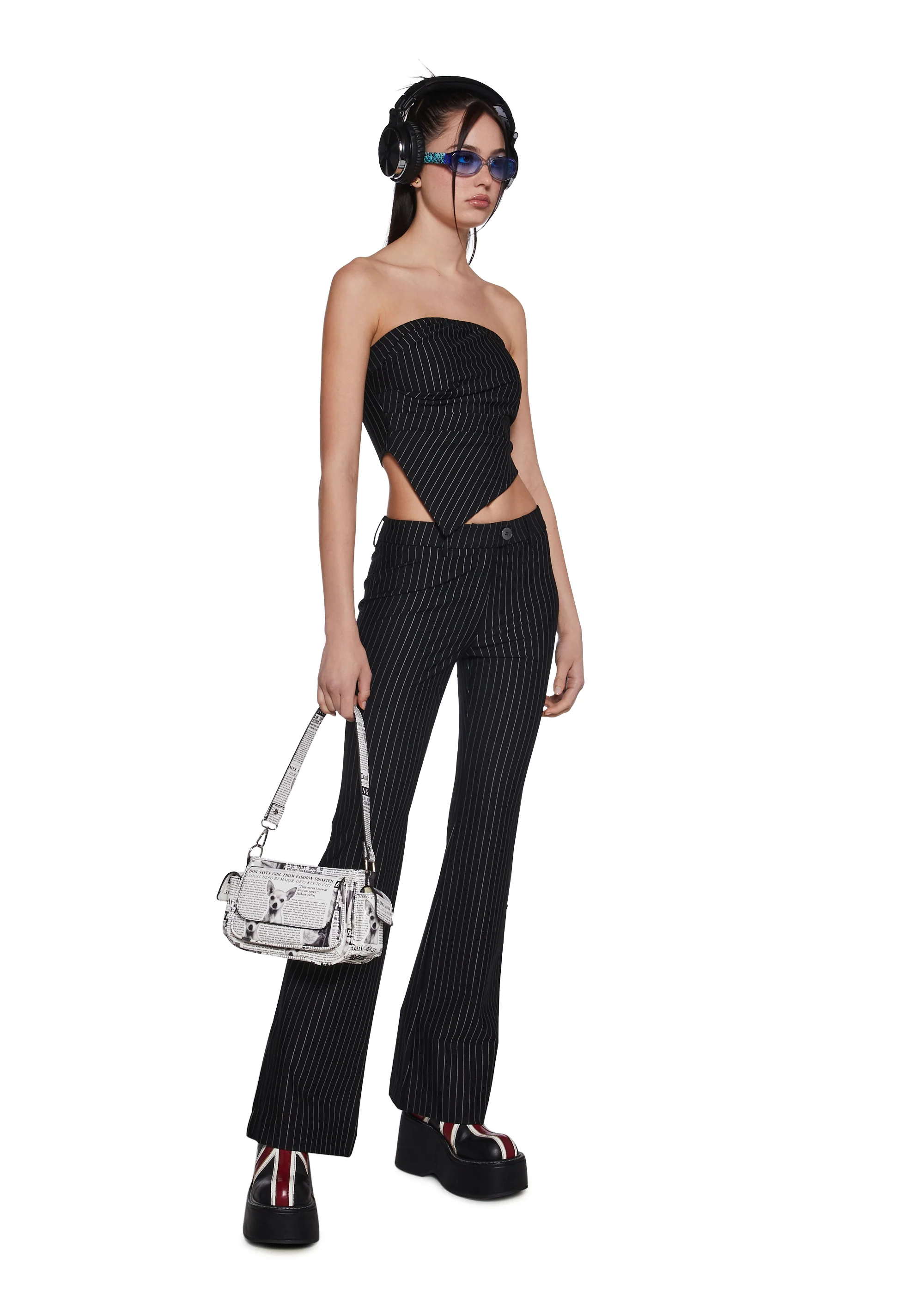 Business Last Pants Set - Black - Image 5