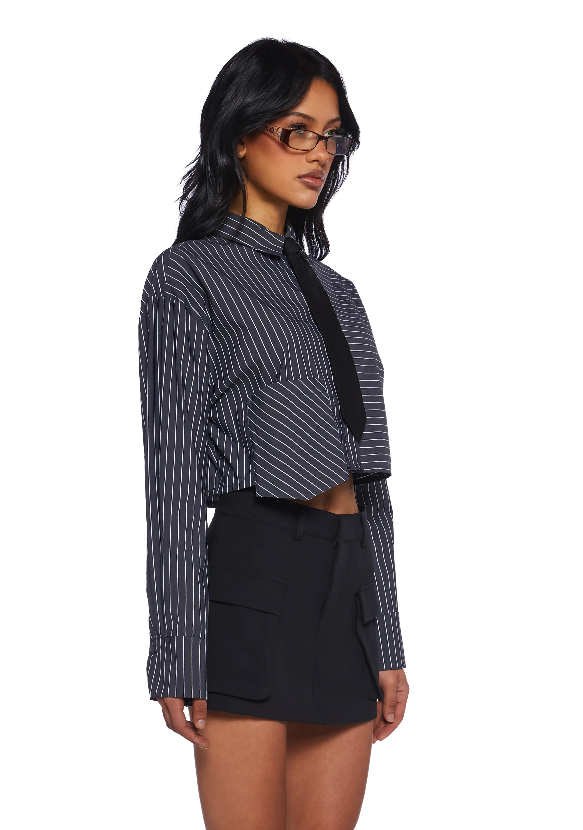 Business Only Button Up Shirt - Image 3