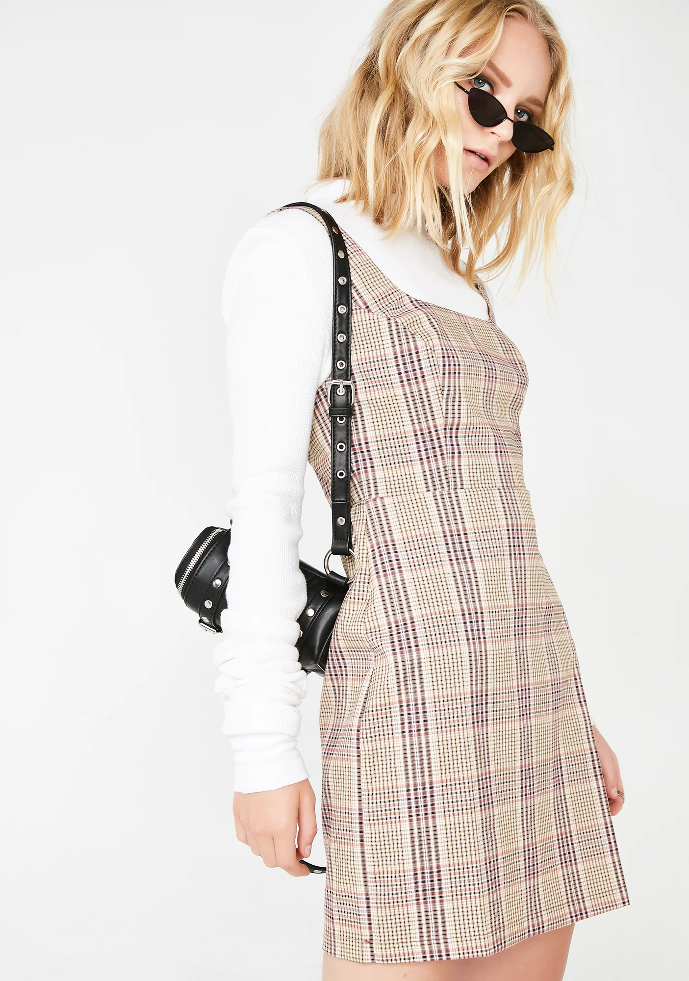 Busy Hustlin' Plaid Dress - Image 2