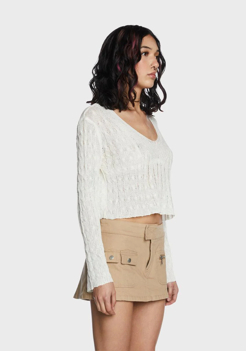 By The Fire Knit Sweater - Image 3