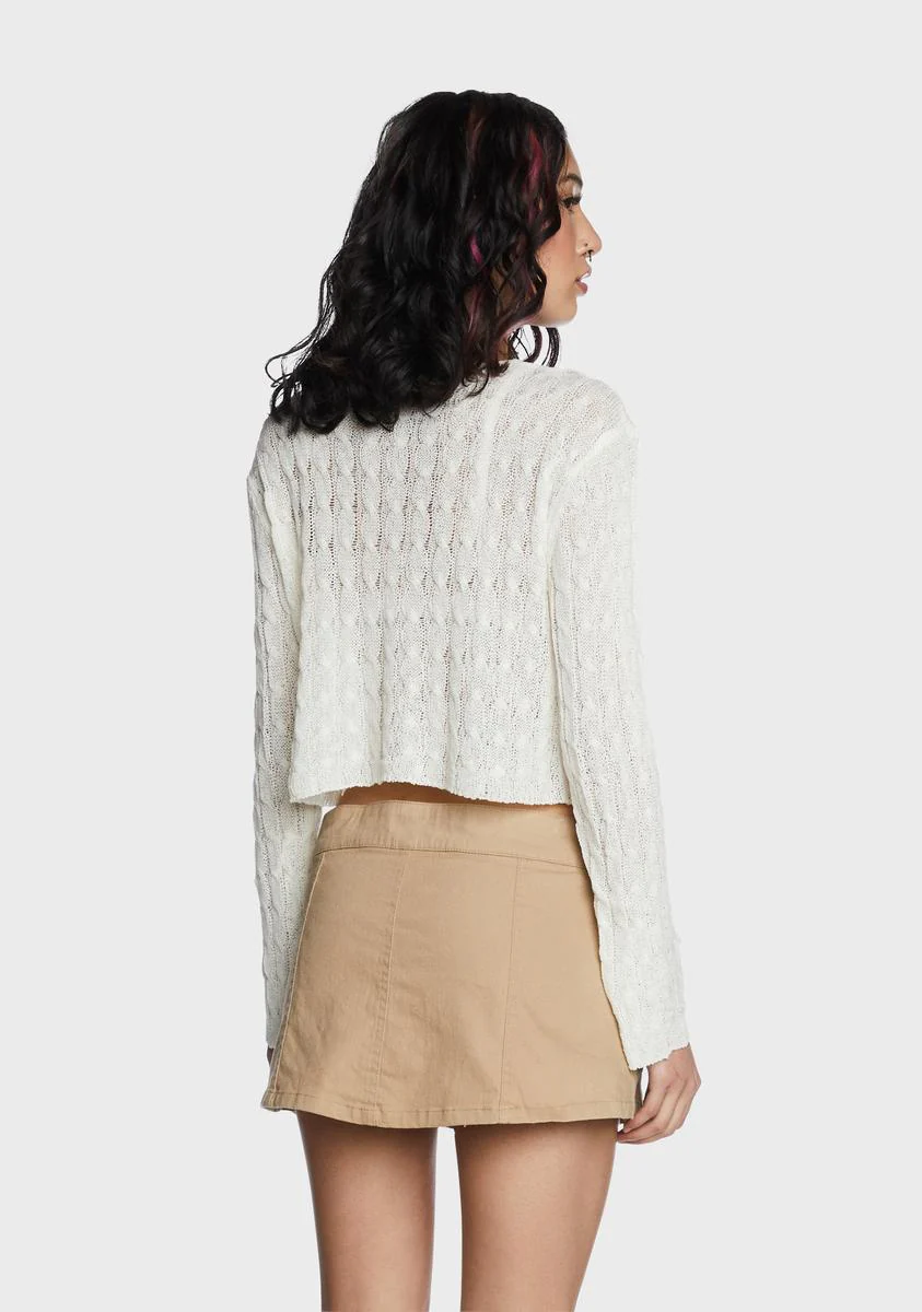 By The Fire Knit Sweater - Image 4
