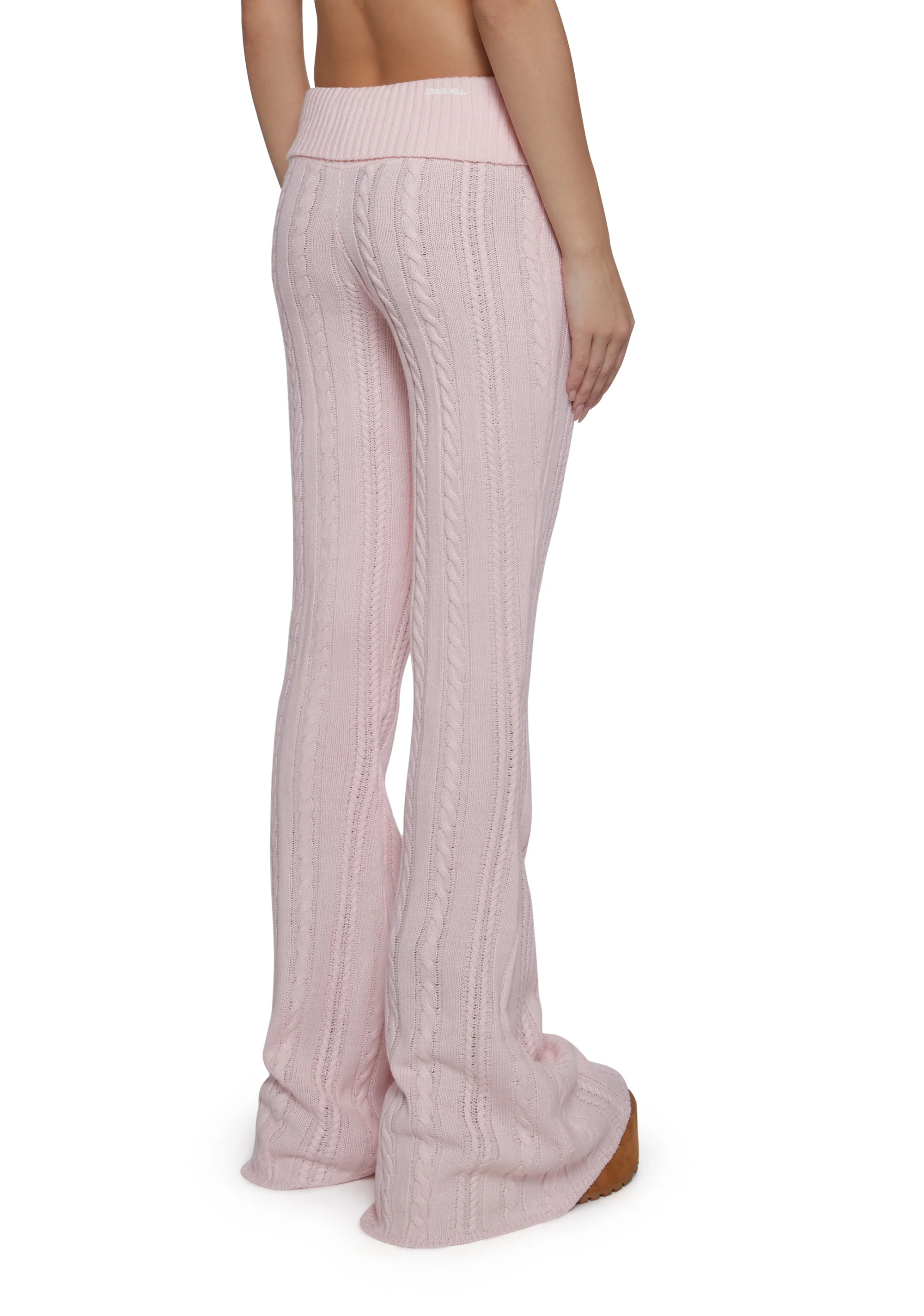 Cable Knit Yoga Pants - Image 4