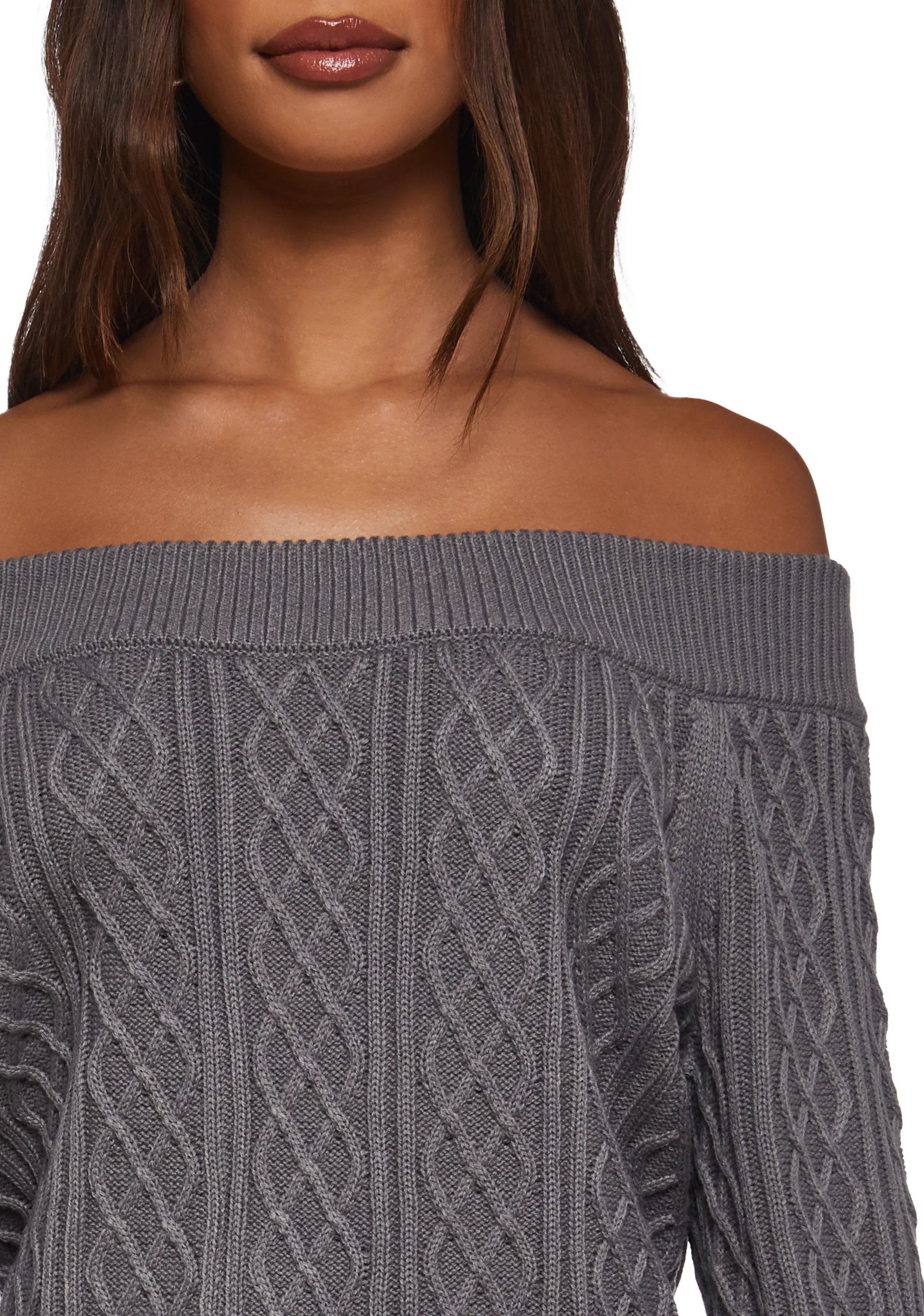 Romantasy Sweater Mini Dress - Image 5