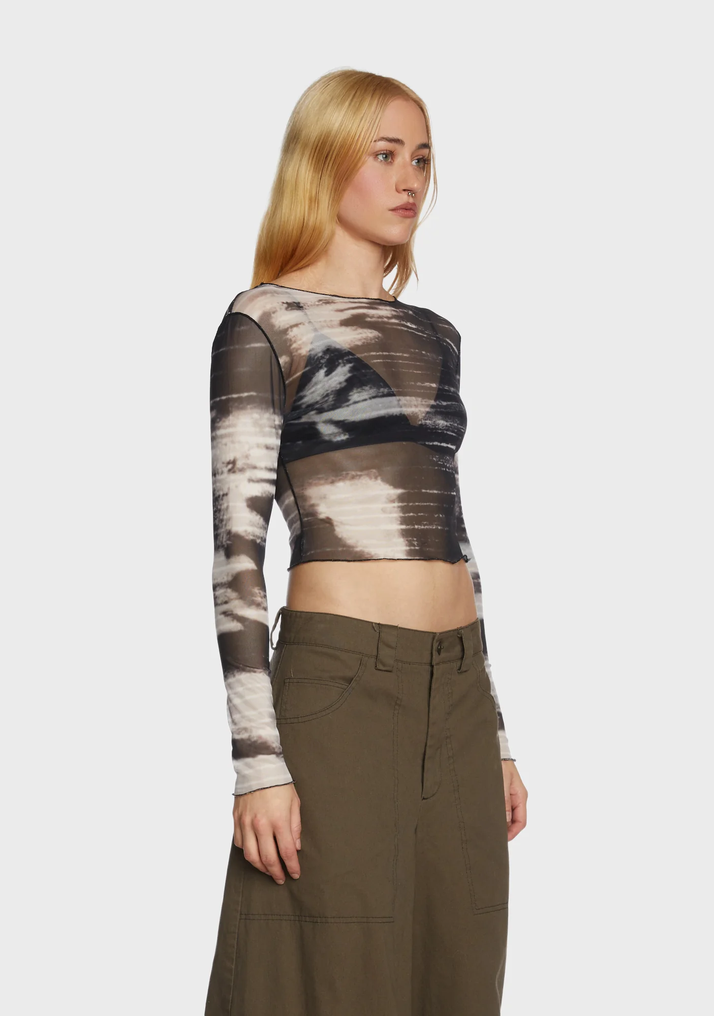 Cafe Lounge Mesh Top - Image 4