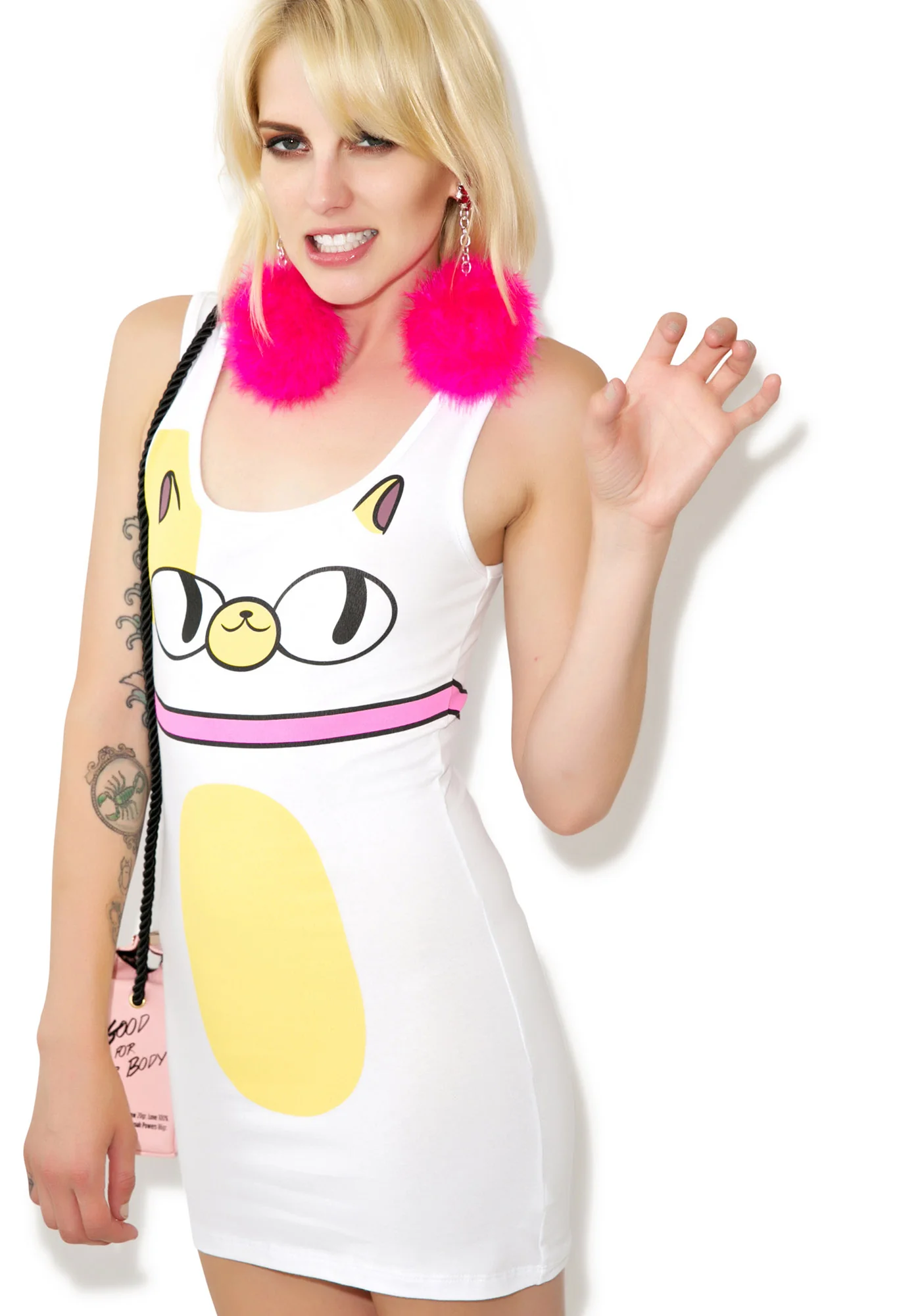 Cake Bow Tunic Tank Dress - Image 3