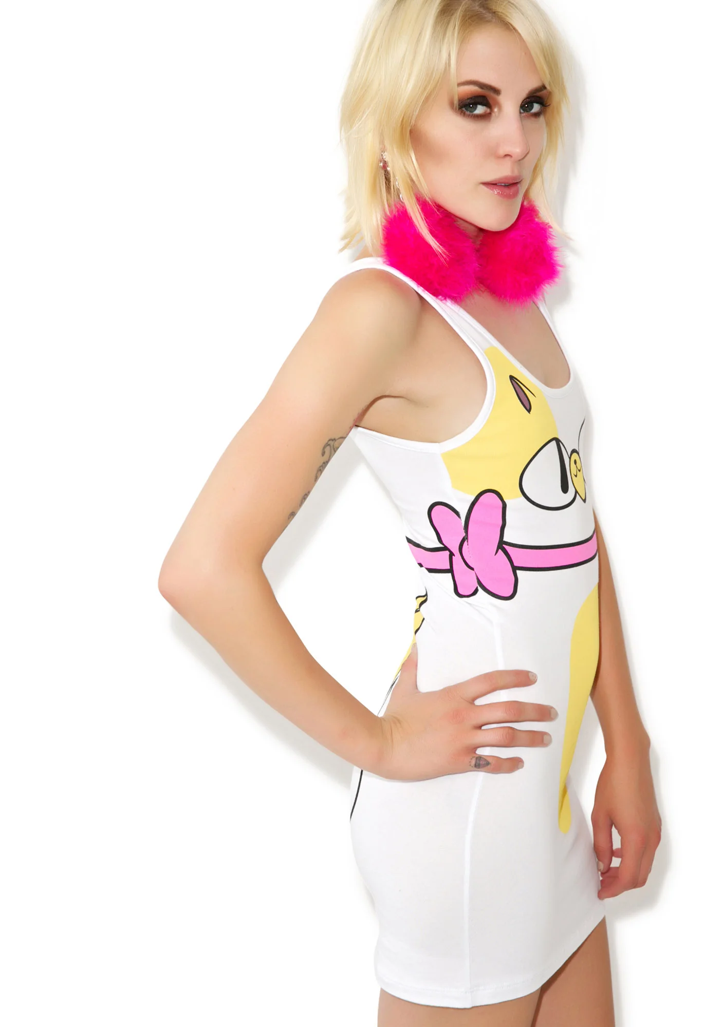 Cake Bow Tunic Tank Dress - Image 6