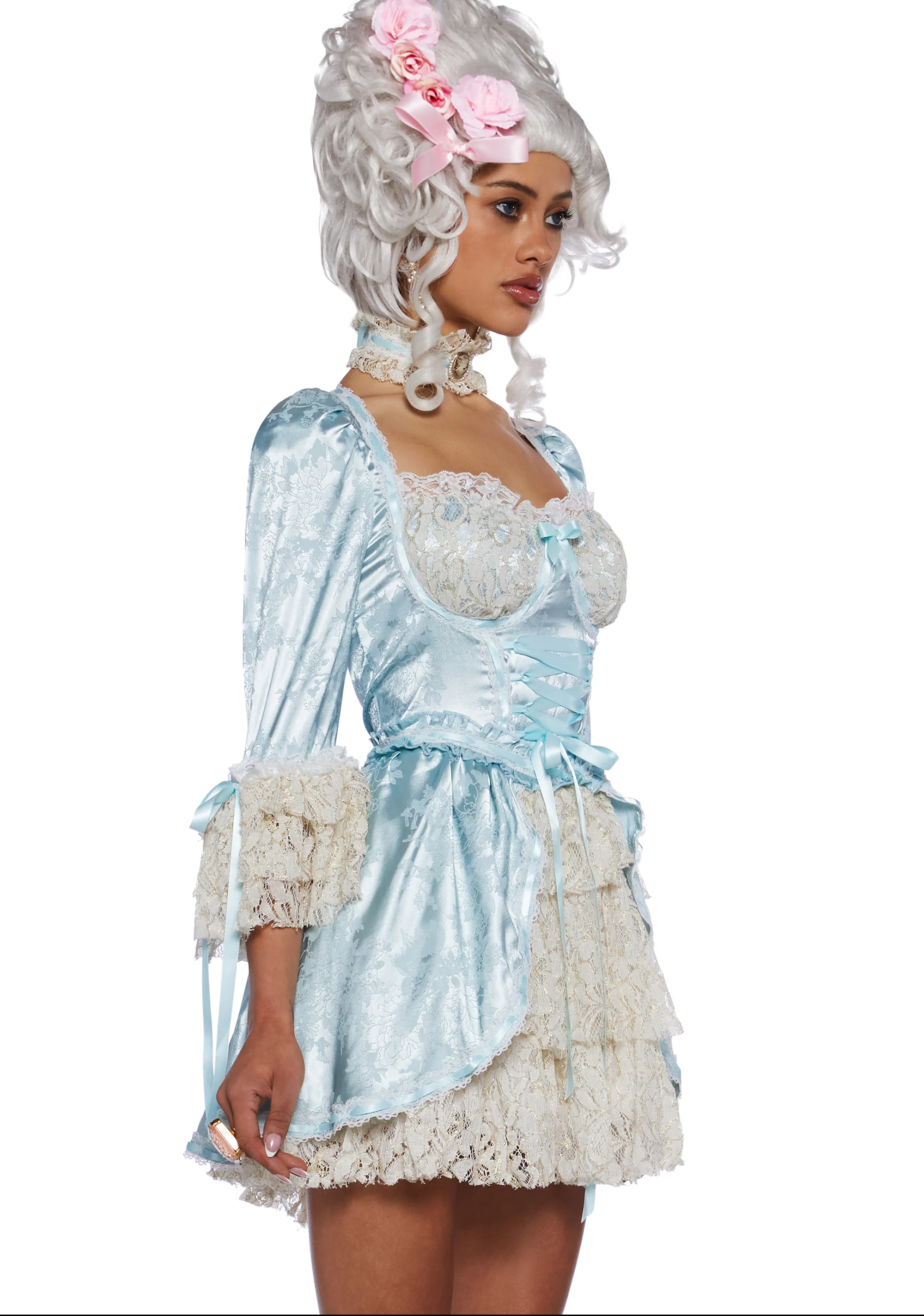 Cake Queen Costume Set - Light Blue - Image 3