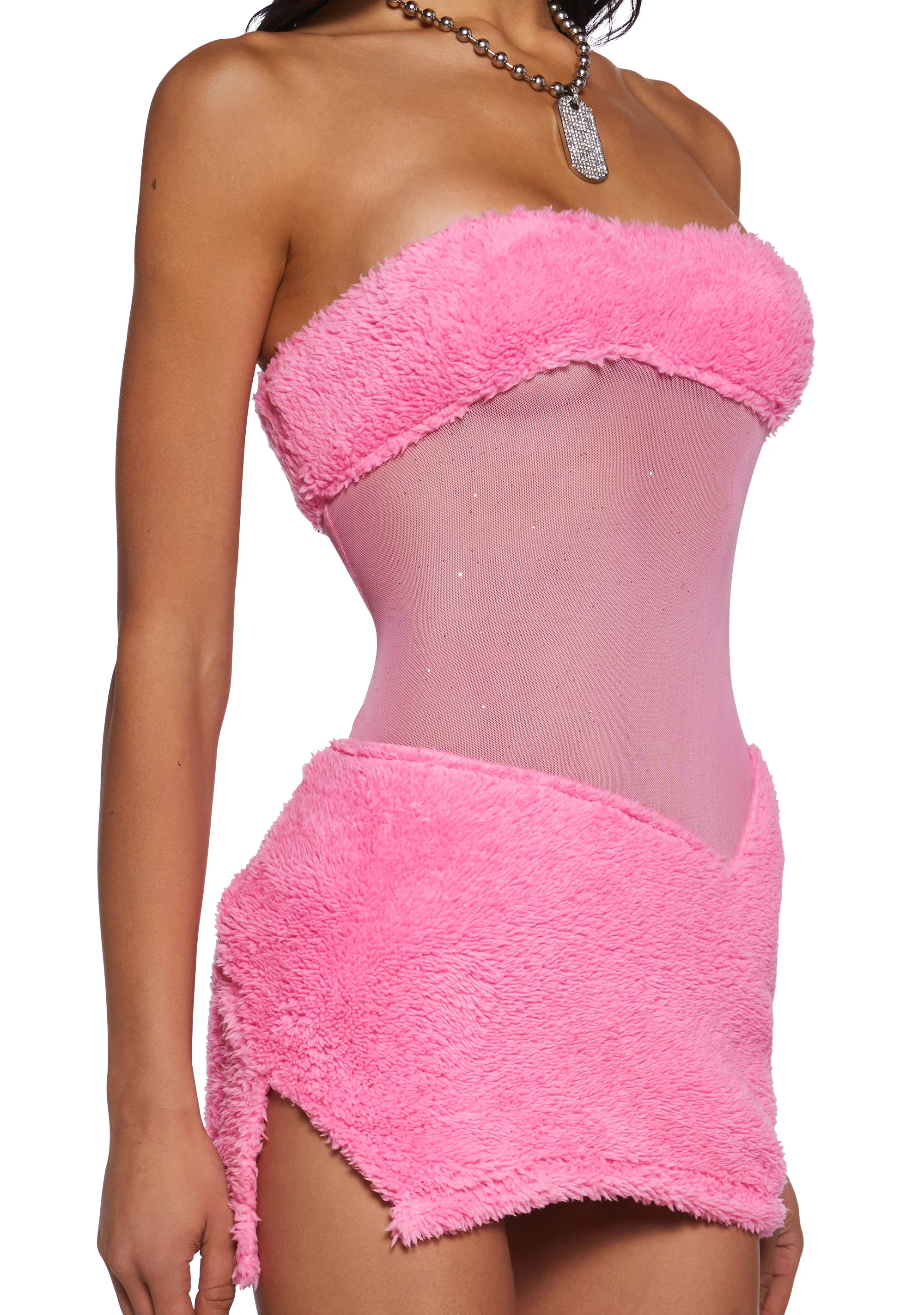Call My Bluff Mini Dress - Pink - Image 5