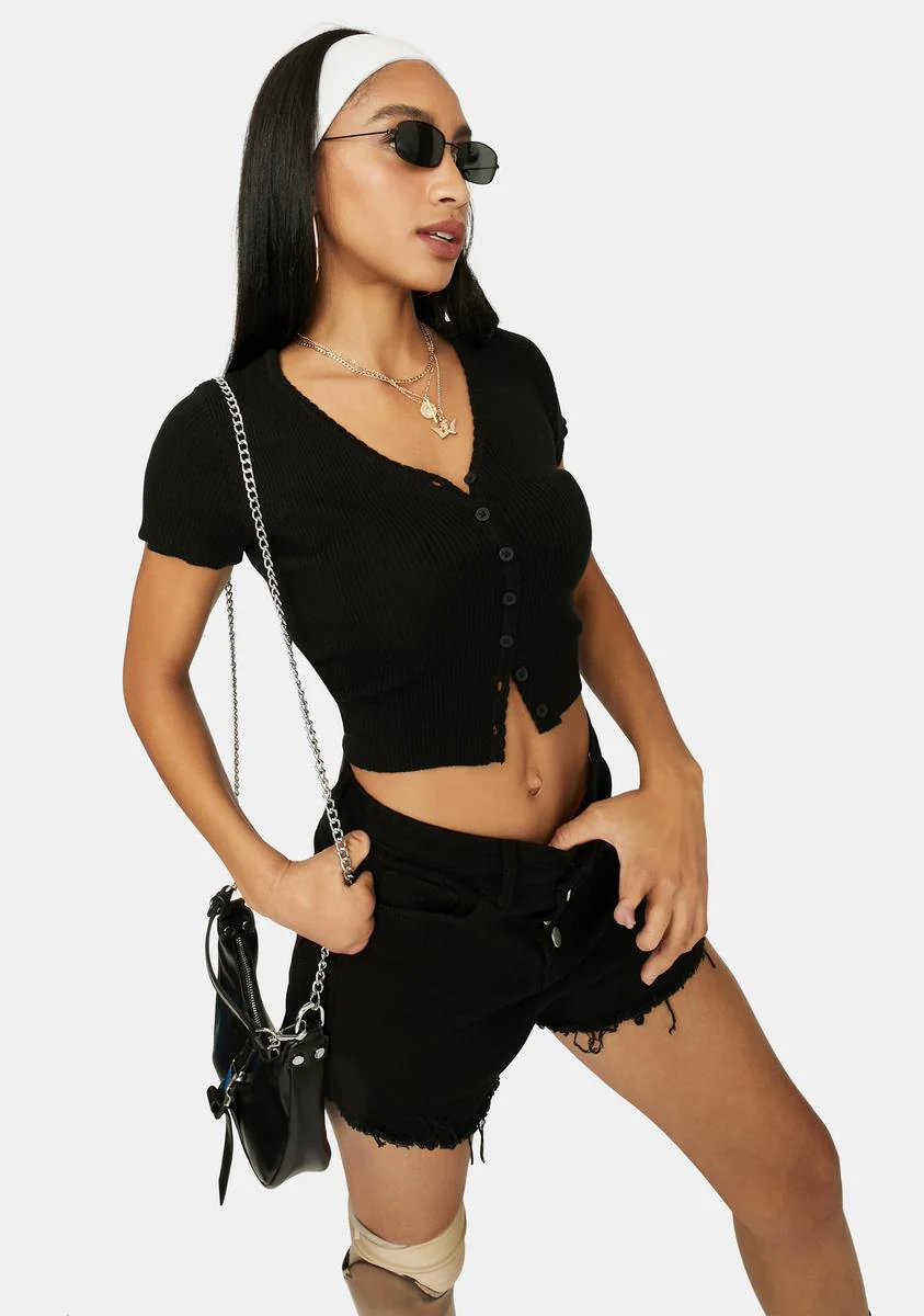 Call Upon Me Cropped Cardigan - Image 2