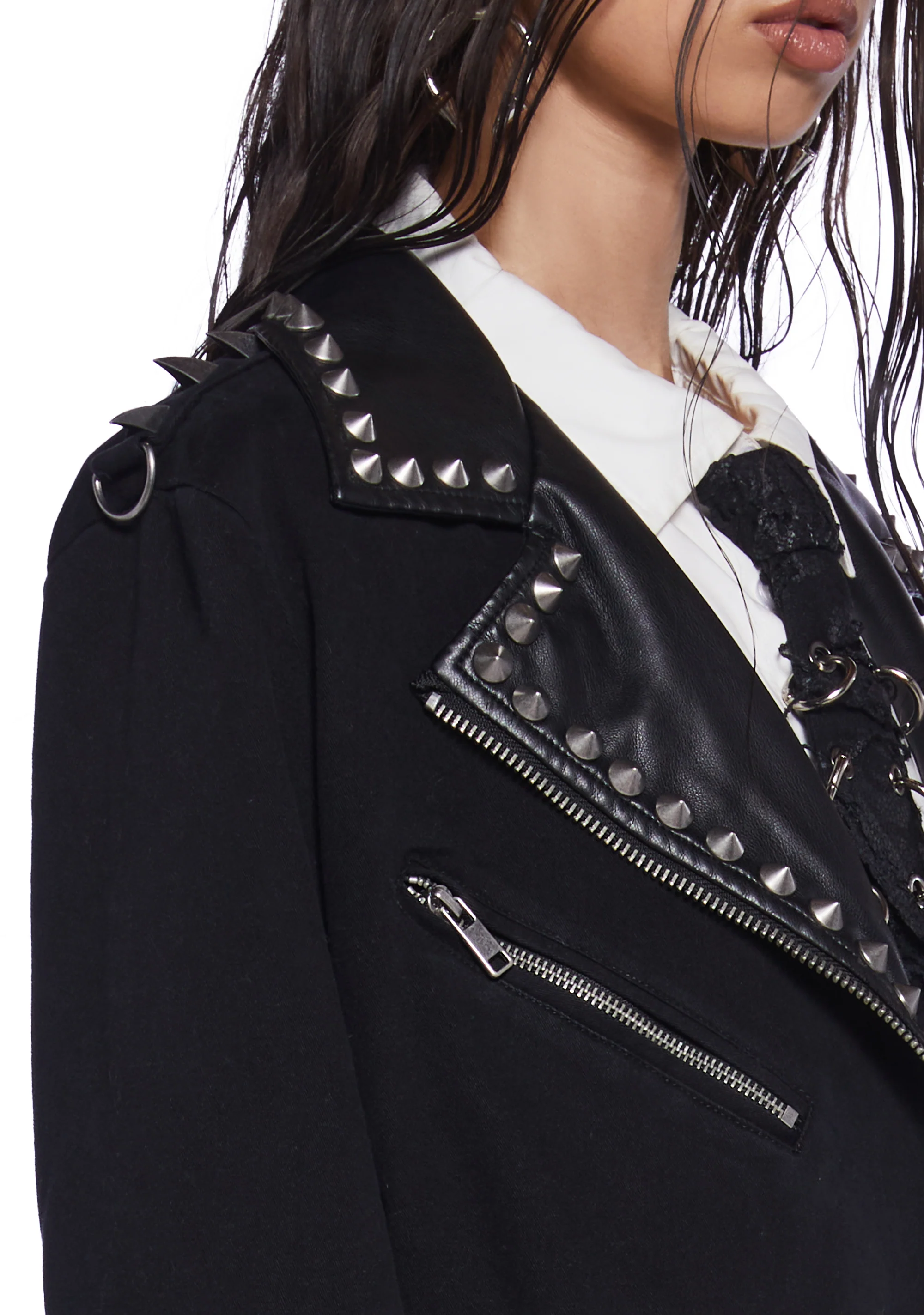 Calling Card Moto Jacket - Image 6
