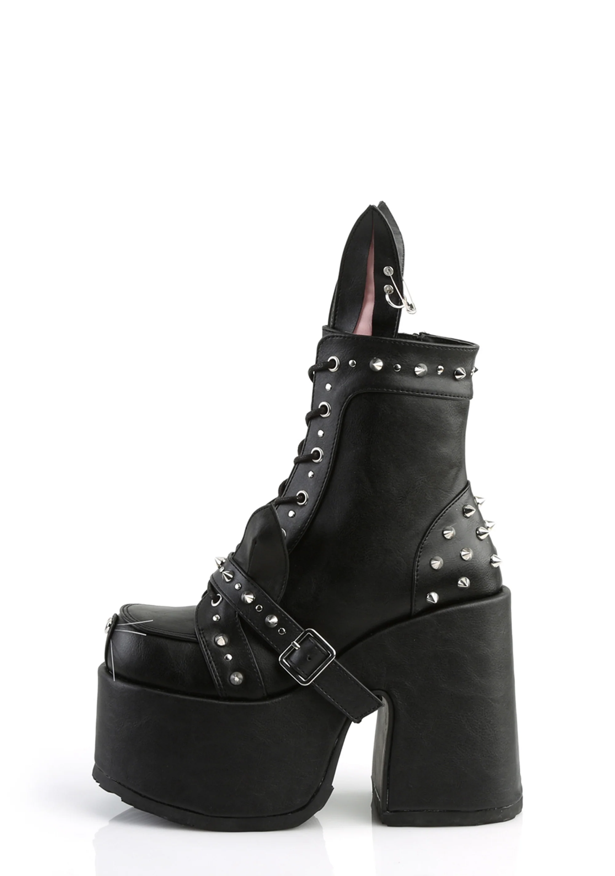 Camel-202 Platform Ankle Boots - Image 2