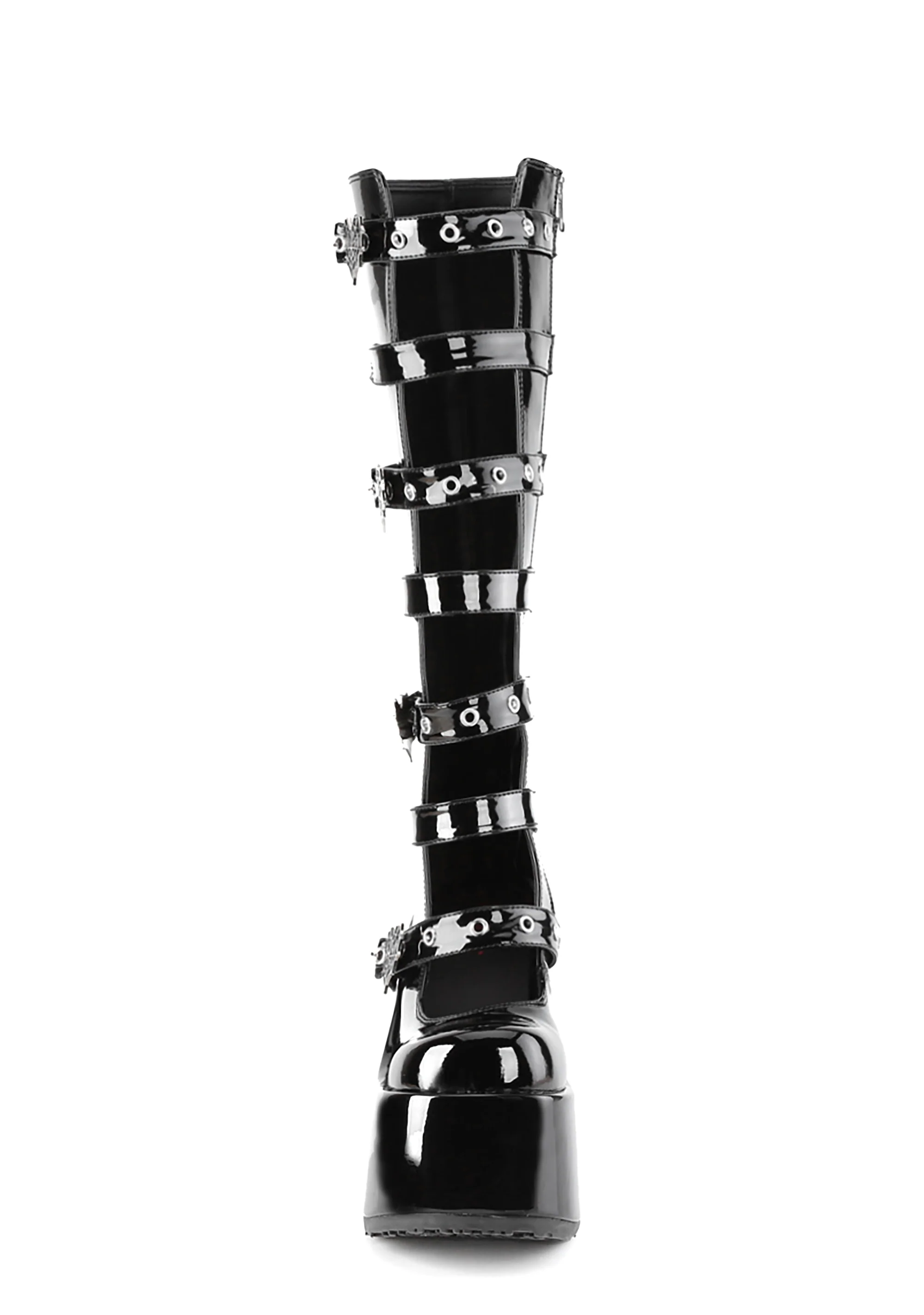Camel-223 Platform Glow In The Dark Knee High Boots - Image 5