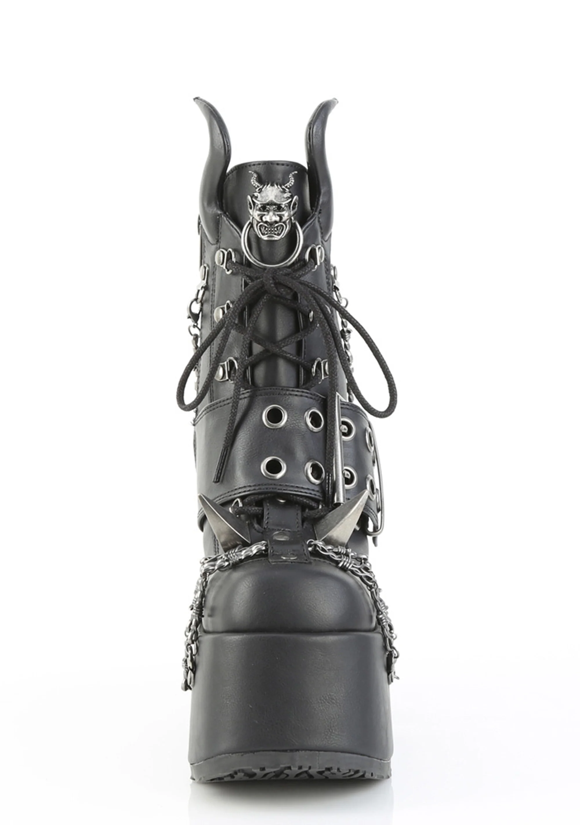 Camel-64 Platform Ankle Boots - Image 3